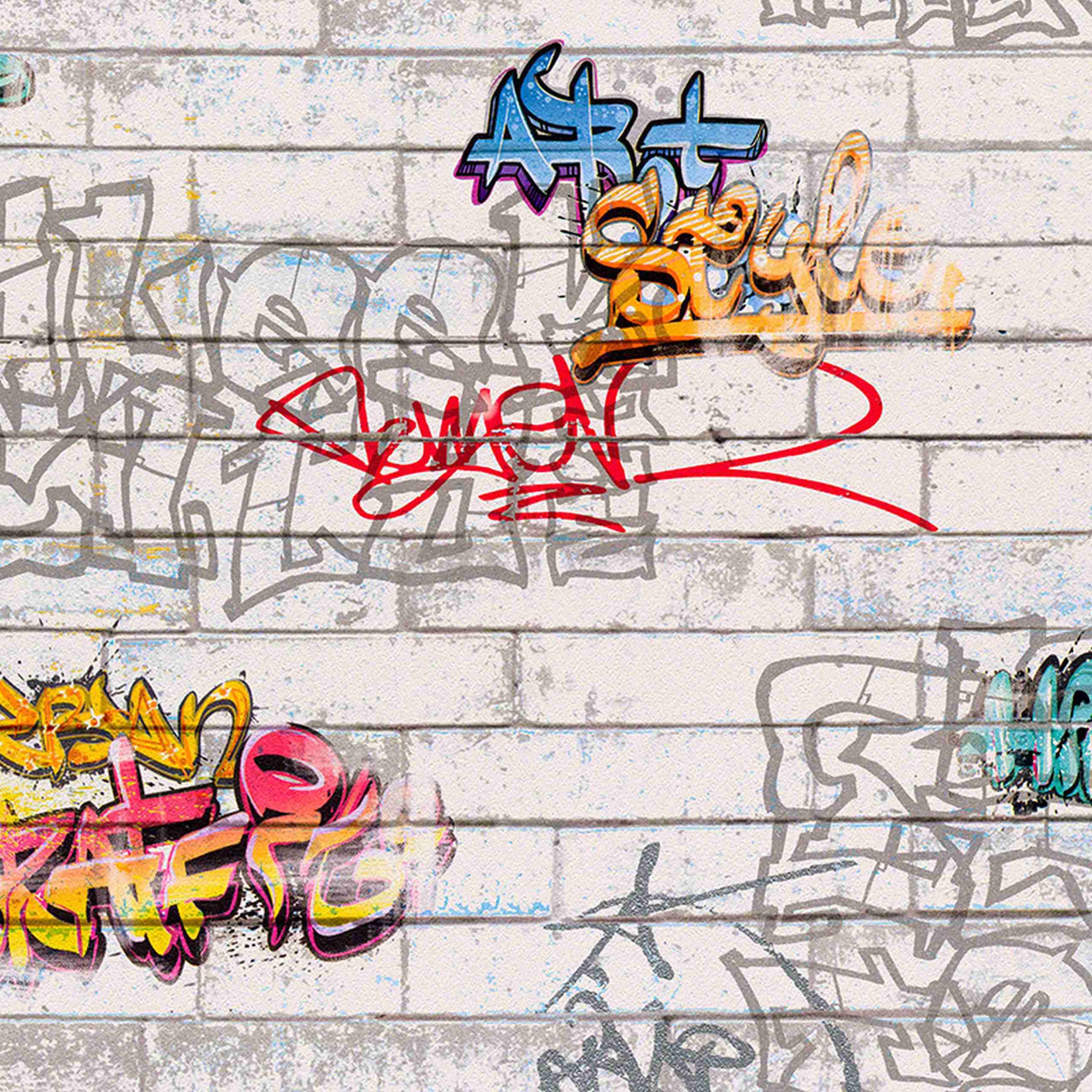 A.S. Creation | Boys & Girls 6 | 935611 | Papiertapete | Muster & Motive | 0.53 x 10.05 m | Grau