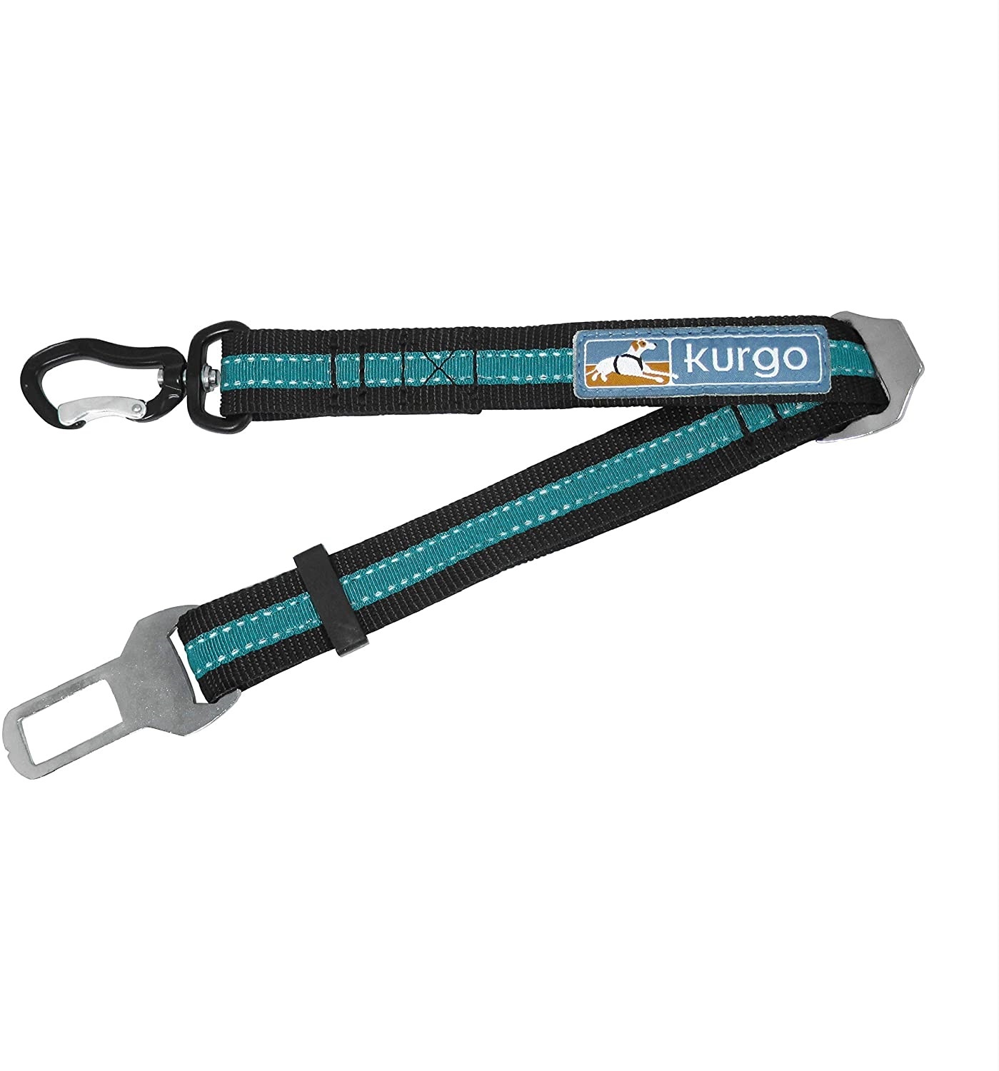 Kurgo | Anschnallgurt mit drehbarem Karabiner | Coastal Blau | Transport | Blau