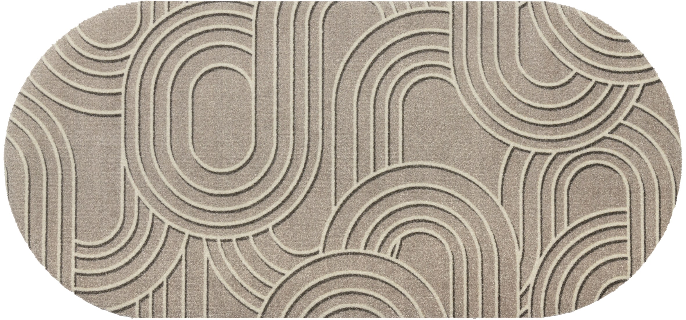 Paillasson Sand Twist tapis de sol lavable Différentes tailles wash+dry Decor Special Shape
