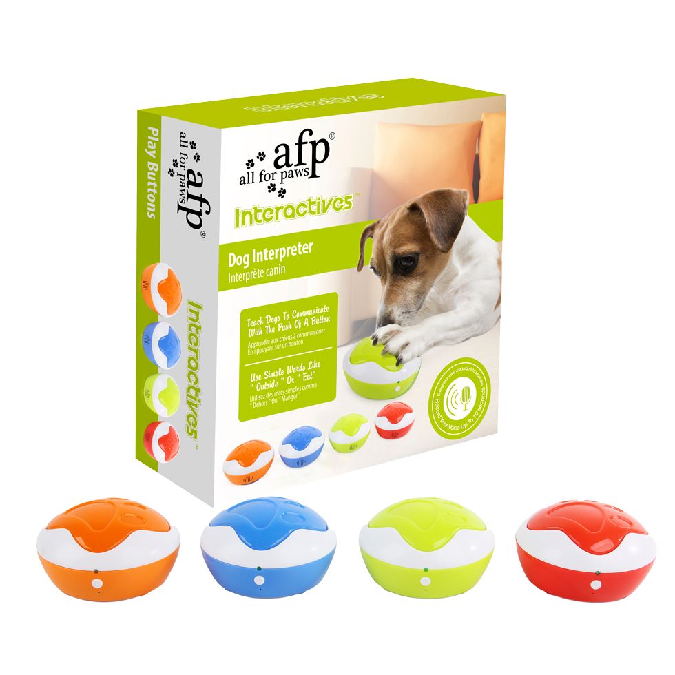 AFP | Hundespielzeug | Interactives - Puppy Interpreter | Kommunikation | Buzzer für Bedürfnisse