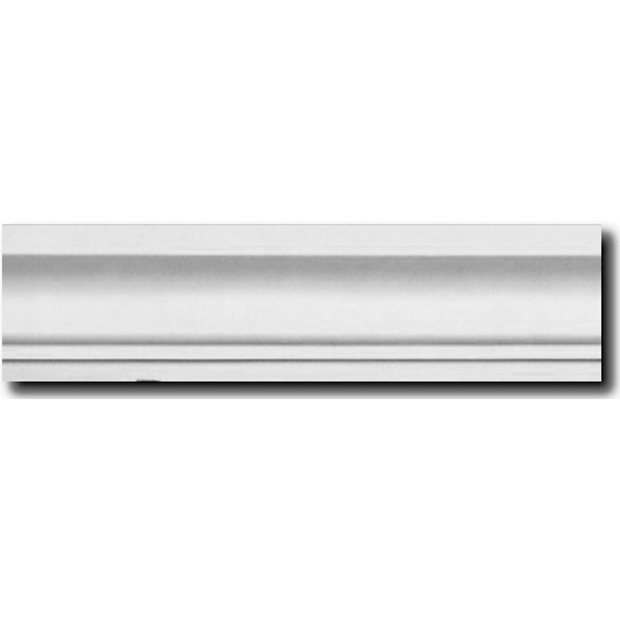 PROVISTON Innenwinkel | Für Gipsleiste Würzburg 55 x 85 x 200 mm Echter Gipsstuck Weiß