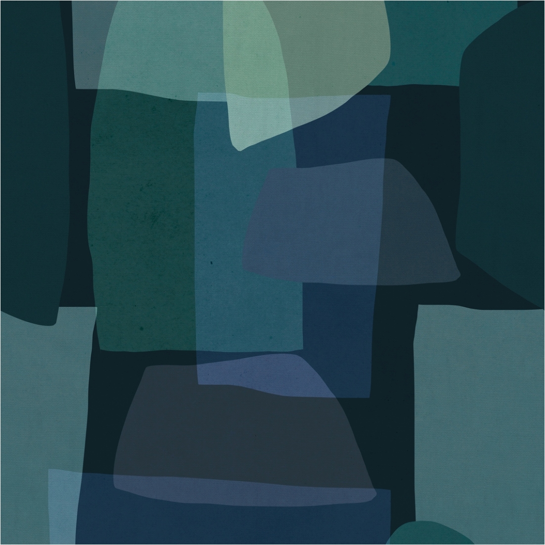 Fototapete Grafik M1-No.11983 | Vliestapete | Blau | Grün | Wohnzimmer | Schlafzimmer | Küche