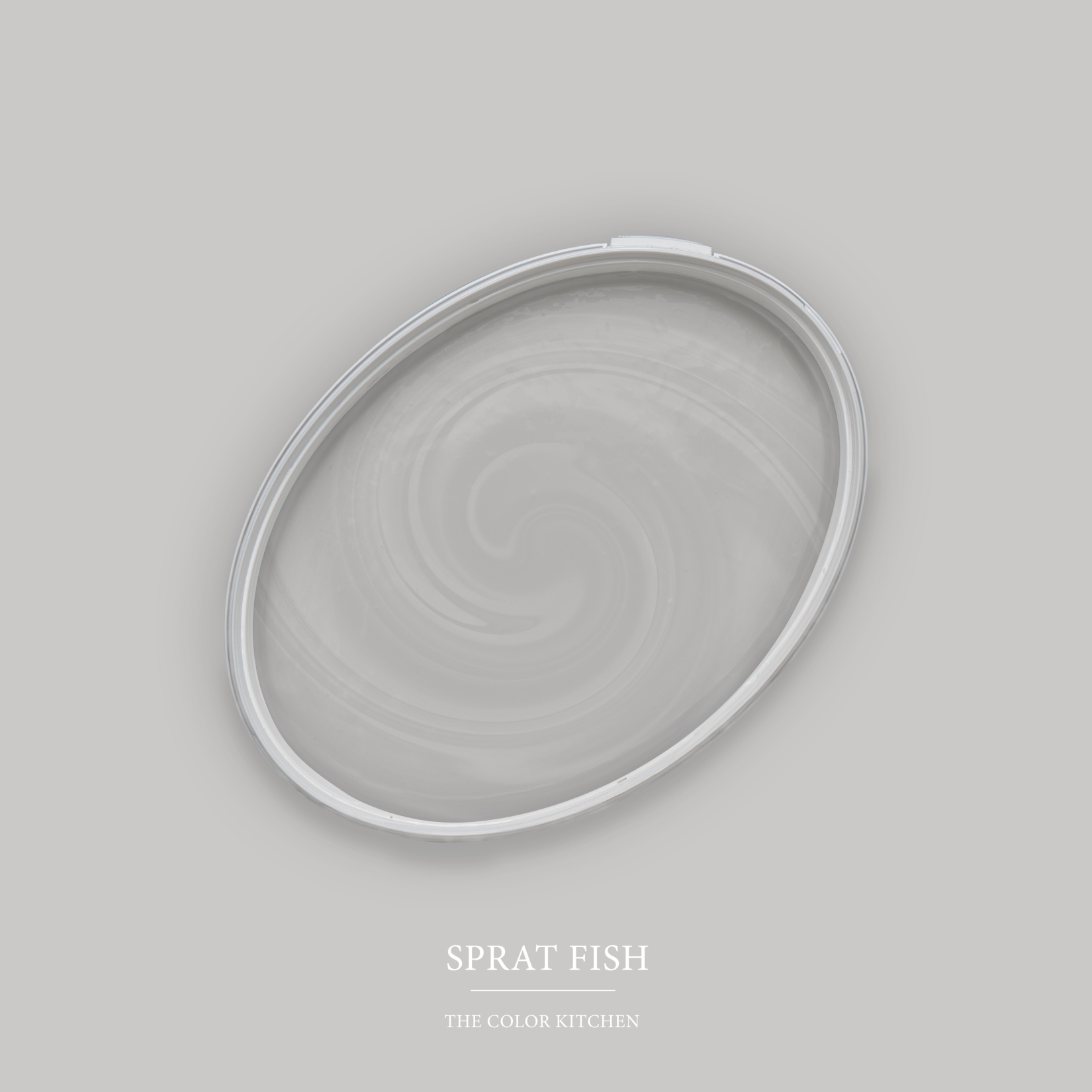 Wandfarbe Grau matt | The Color Kitchen Sprat Fish | Exklusive Innendispersion Hohe Farbintensität