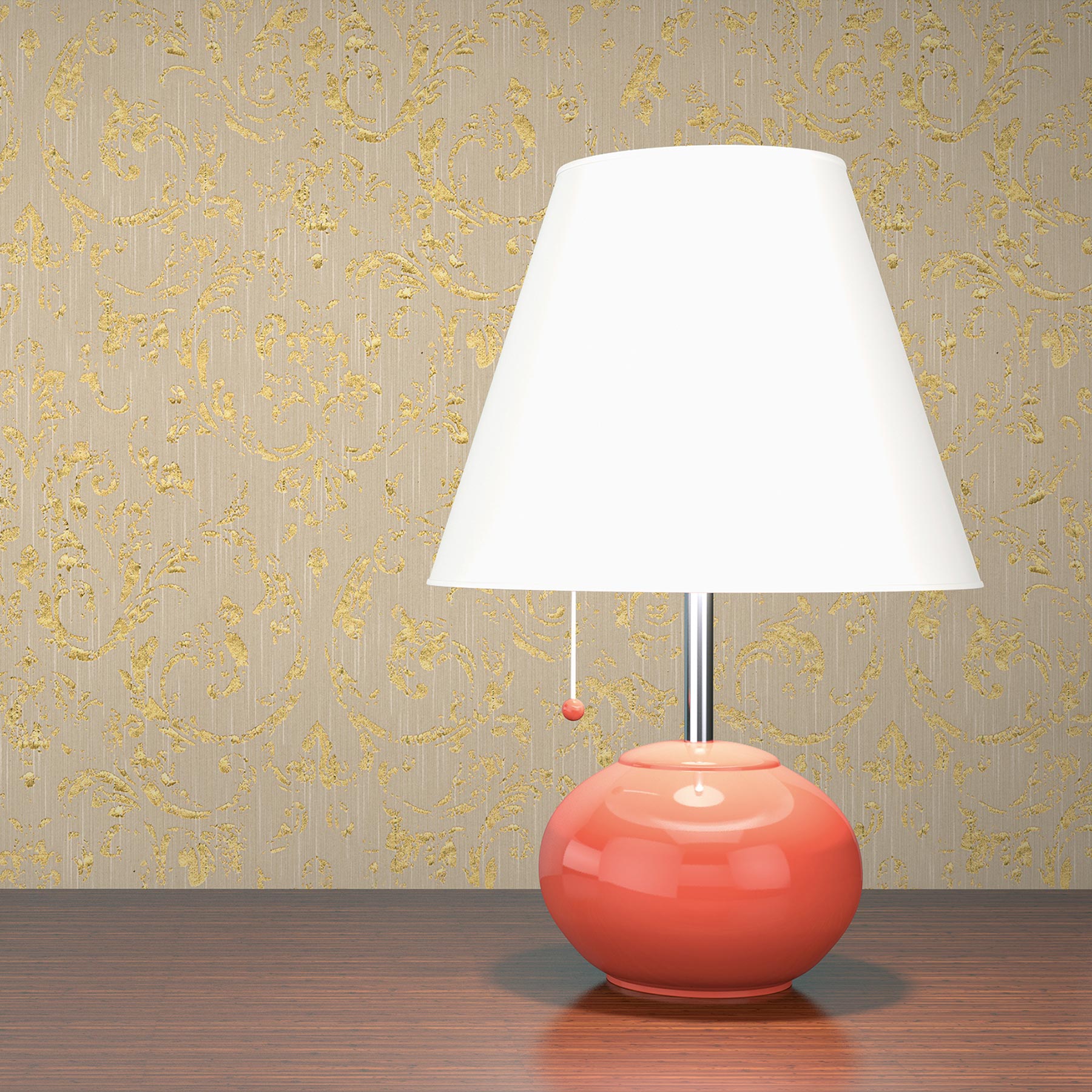 Tapete Barock Giulia M1-No.2182 | Vliestapete | Beige | Gold | Ornament | Klassik | Barocktapete