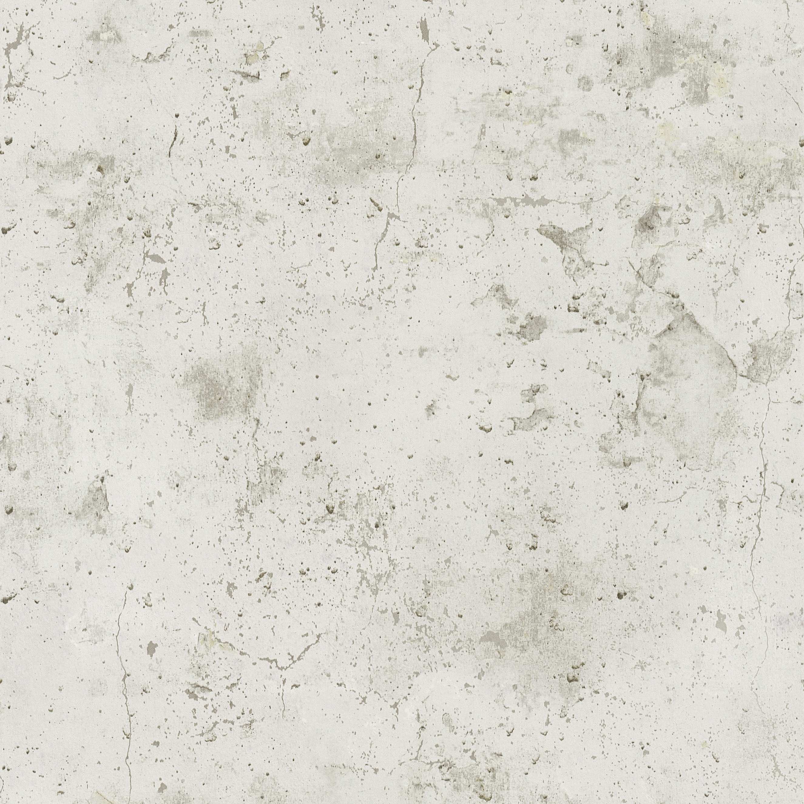 A.S. Creation | Elements | 374292 | Vliestapete | Einfarbig | Uni | 0.53 x 10.05 m | Grau