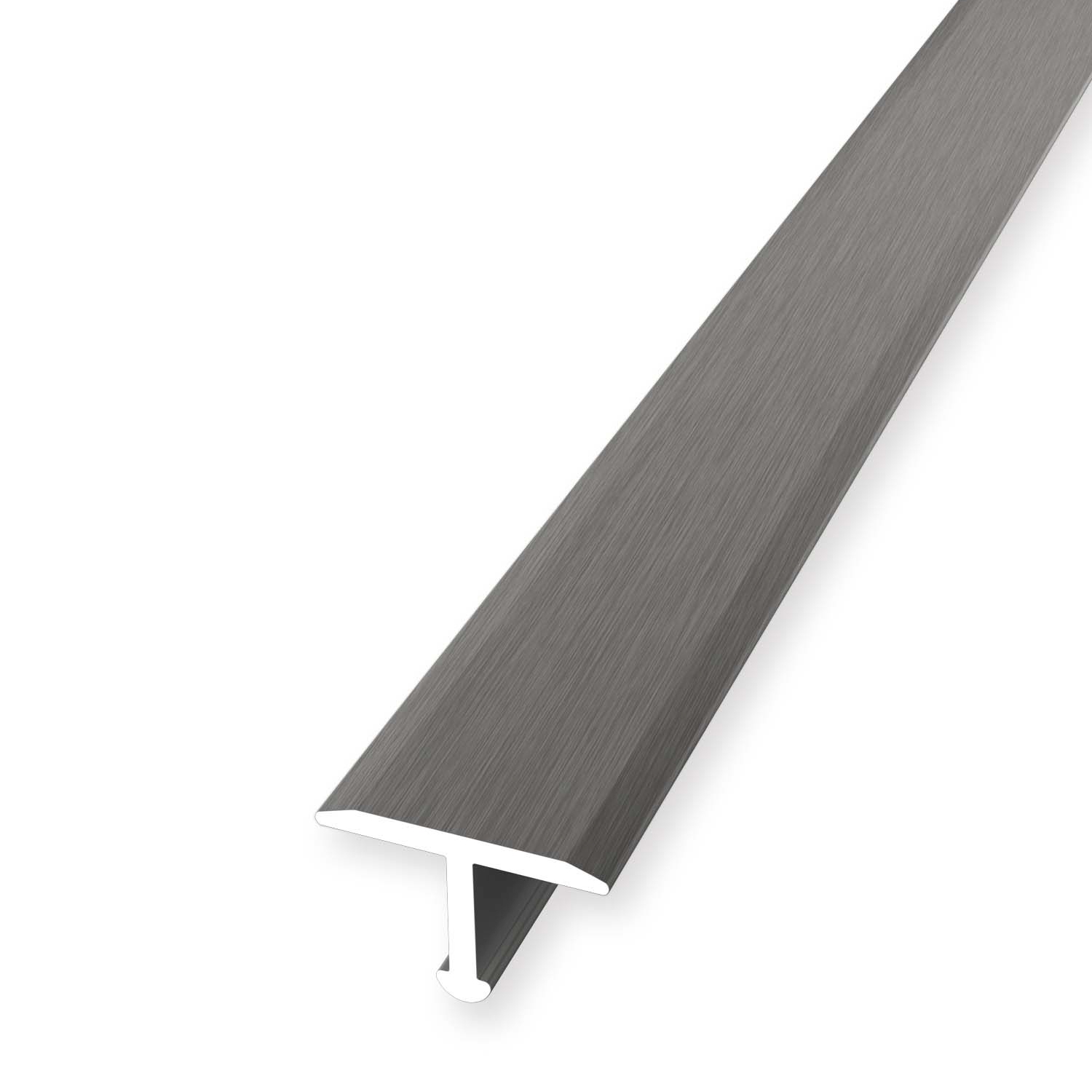 Perfil de montaje en T de 6 x 14 x 2700 mm. Sin perforar. Perfil de construcción liso Küberit.