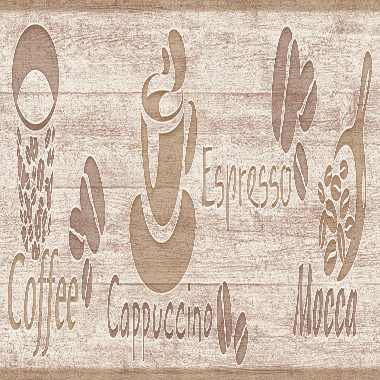 A.S. Creation | Only Borders 10 | 368611 | Papiertapete | Holzoptik | 0.13 x 5 m | Beige