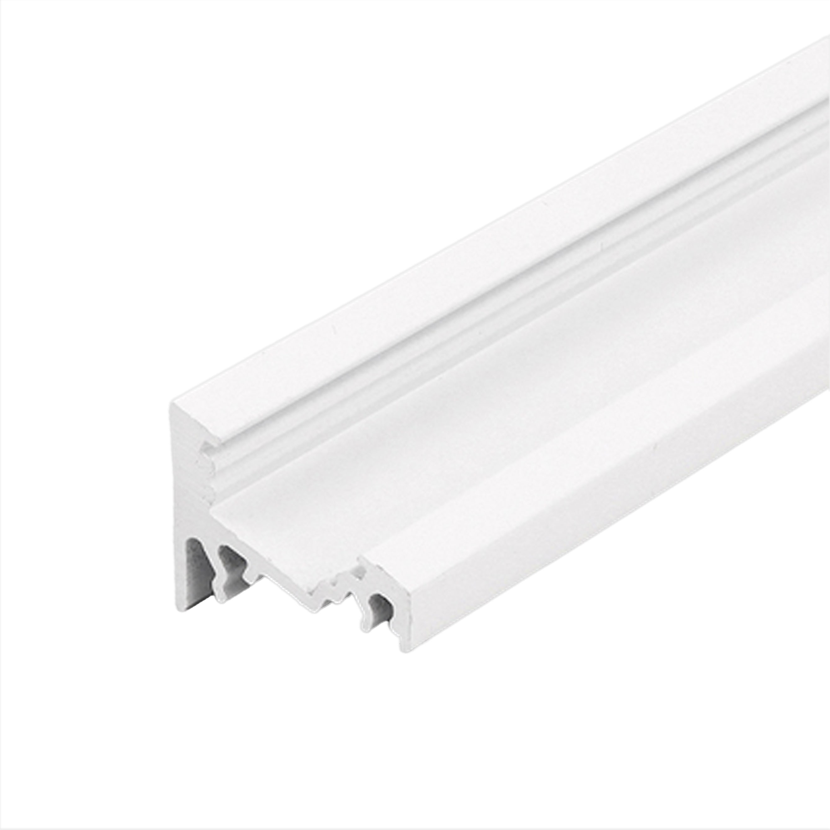 LED Alu Profil "Resiga" 24 x 19,4 x 2000 mm Aluminium LED Profil für LED Beleuchtung