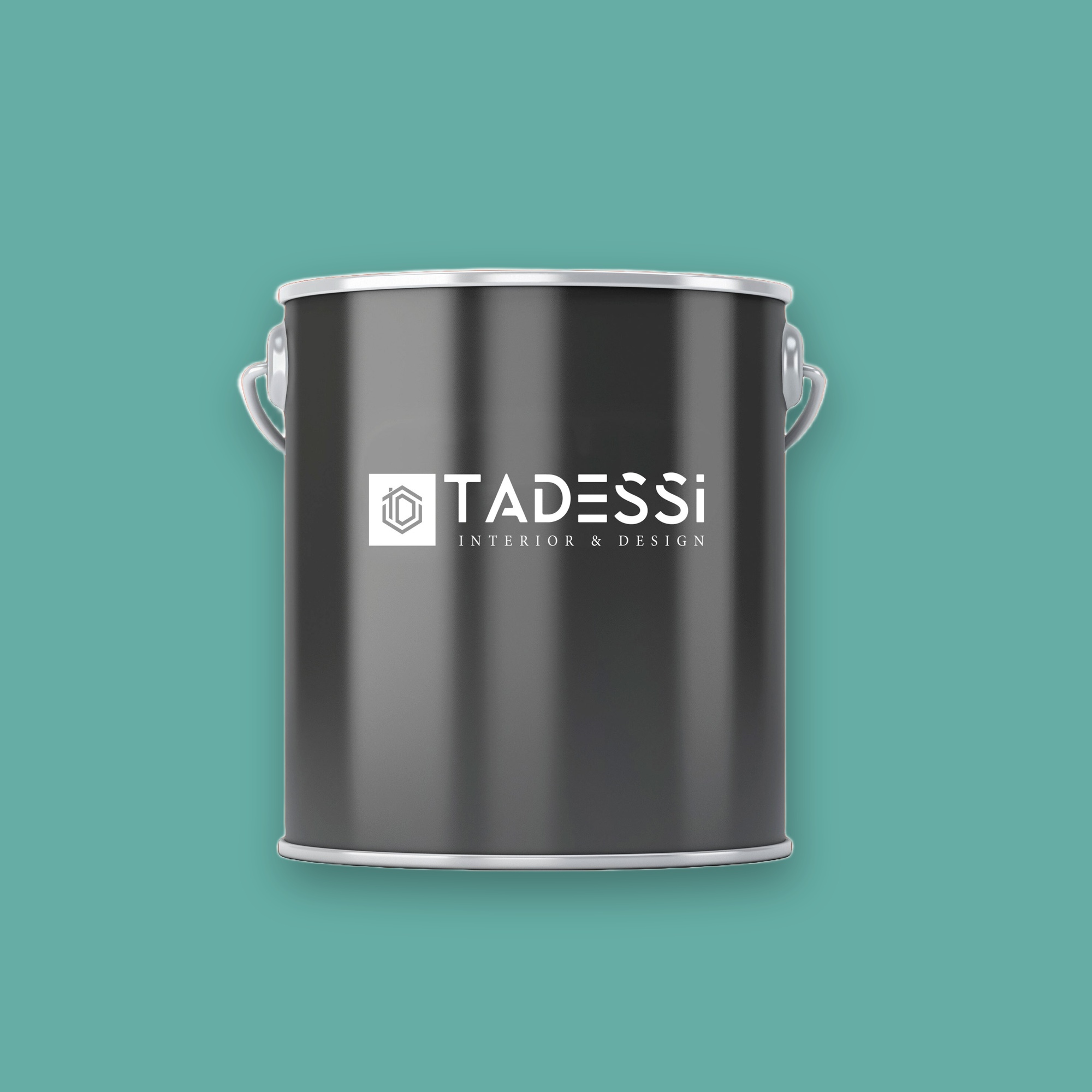 TADESSI Wall Select - Wandfarbe Blau  - Türkisgrün -  Hochwertige Innenfarbe  -  Intensive Farbkraft
