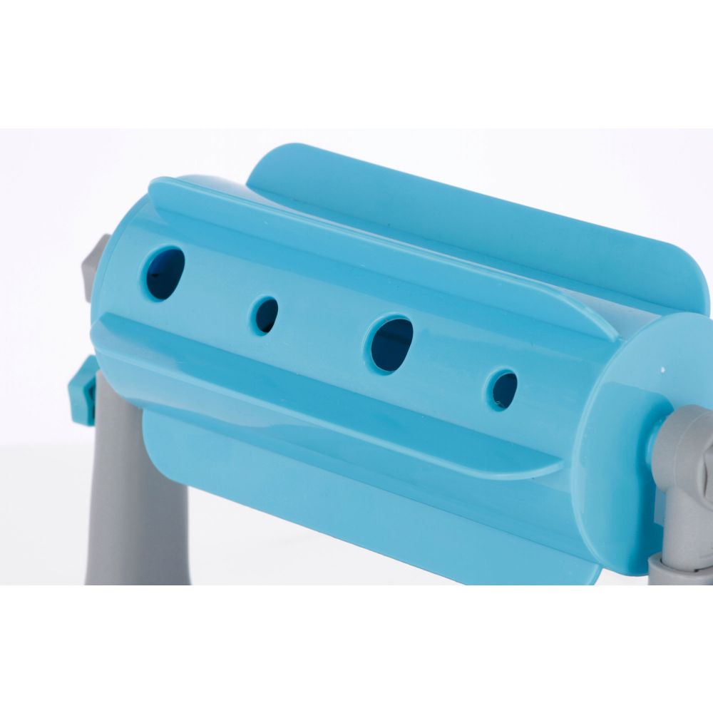 Hundespielzeug | Snackrolle Anti-Schling | grau/blau | 27x32x20-26cm