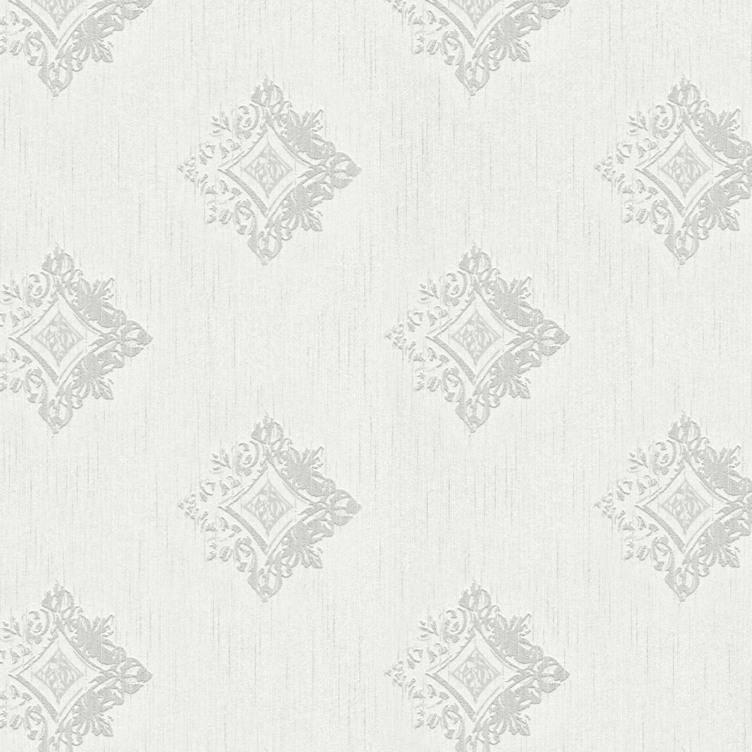 A.S. Creation AP Tessuto II | 962001 | papier peint intissé vintage | 0.53 m x 10.05 m | gris