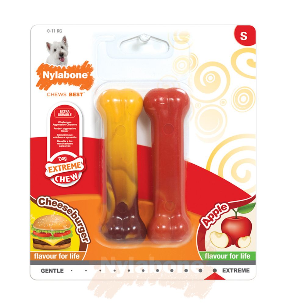Hundespielzeug | Kauspielzeug | Extreme Chew Doppelpack | S
