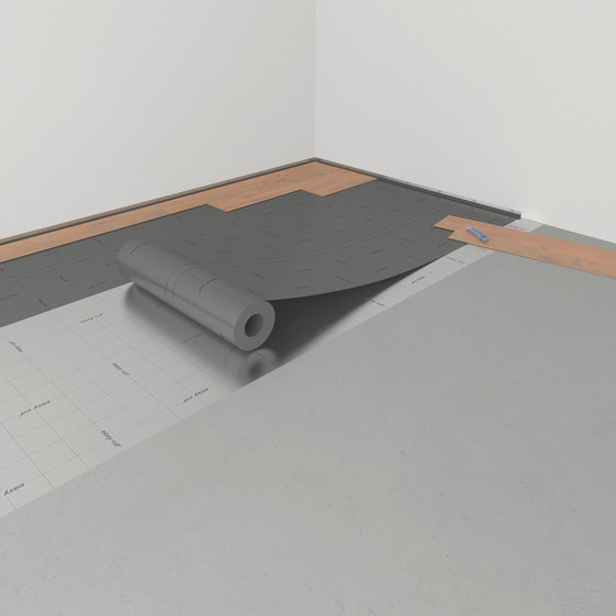 JOKA Unterlage für Laminatböden | JK163 AcousticPro 2 mm | Trittschalldämmung