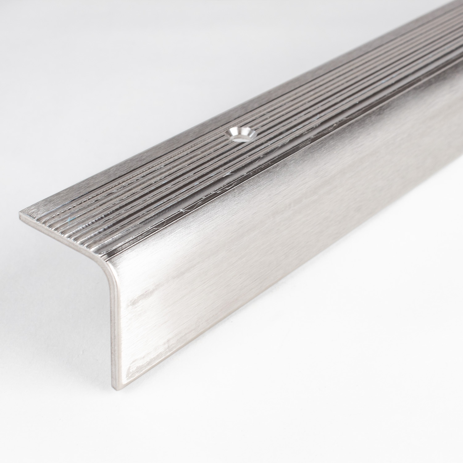 Auer Treppenkanten- & Winkelprofil Danbrook Rutschhemmend R10 DIN 51130 30 x 30 mm Edelstahl