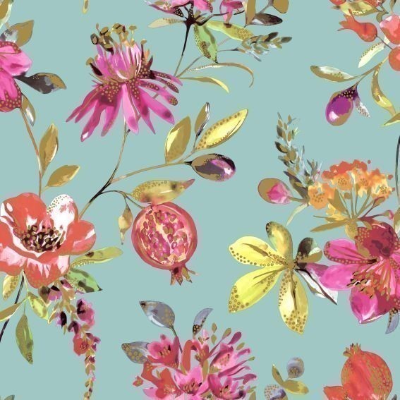 Holden Elements | 90430 | papier peint intissé floral | 0.53 m x 10.05 m | coloré