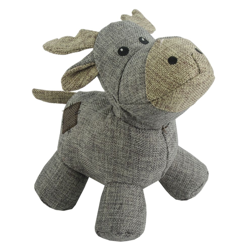 Hundespielzeug | Kuscheltier | Stofftier | Moose | Maße:21 x 21 cm