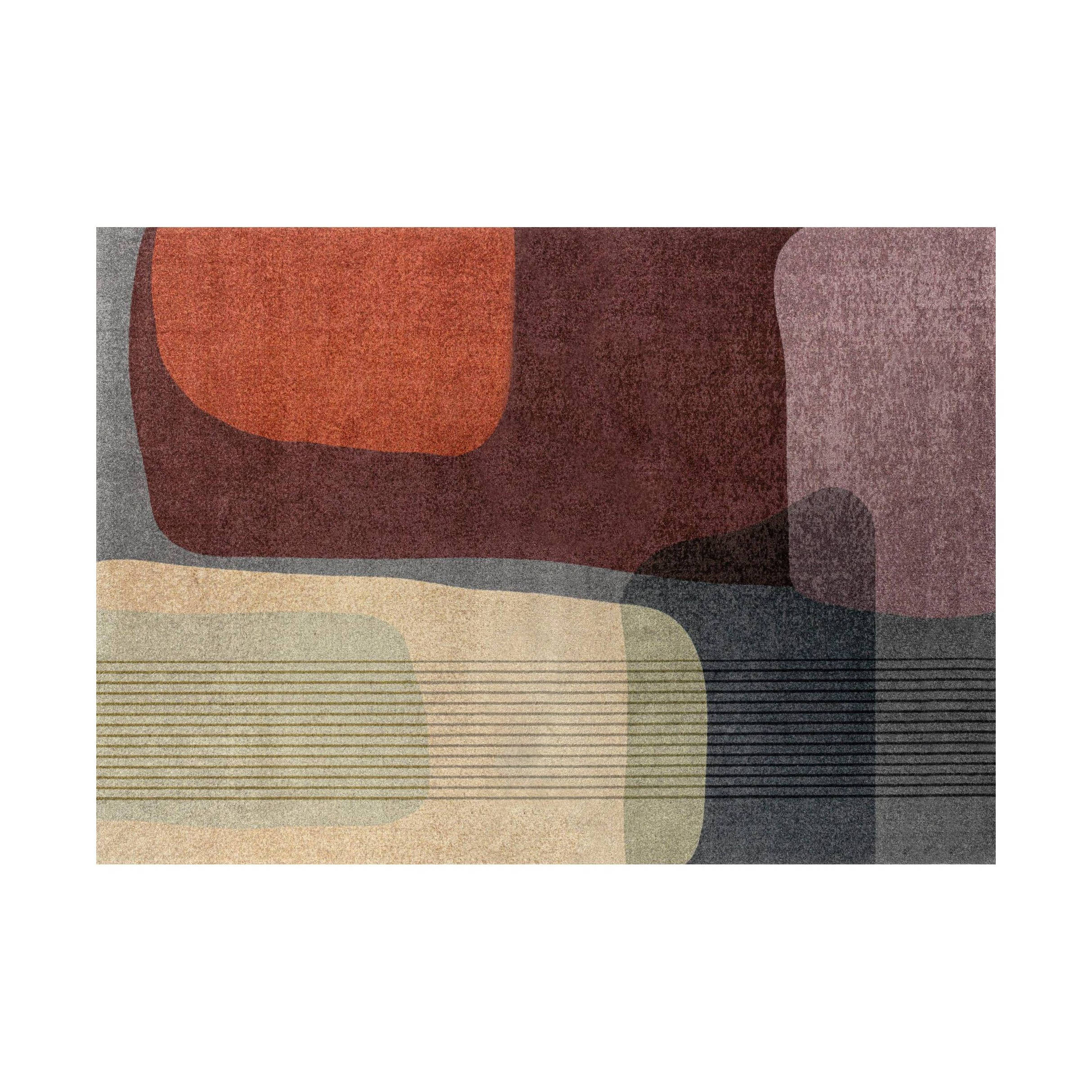 Fußmatte Paradiesgarten Schmutzfangmatte waschbar verschiedene Größen Floornovo Trend Design