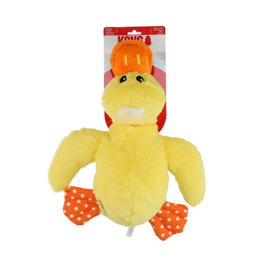 Hundespielzeug | Ente Gelb | Herrlich zum Kuscheln oder einfach zum Spielen | Größe:46 cm