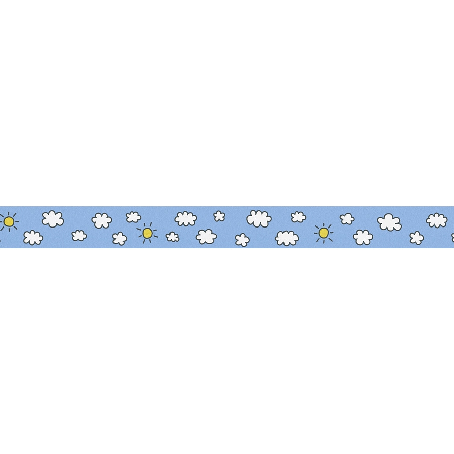 A.S. Creation | Only Borders 10 | 368591 | Papiertapete | Tiermuster | 0.05 x 5 m | Blau