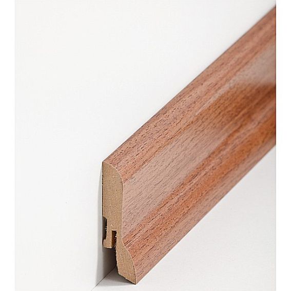 Sockelleisten "München" - Nussbaum (MDF foliert / 722.619)