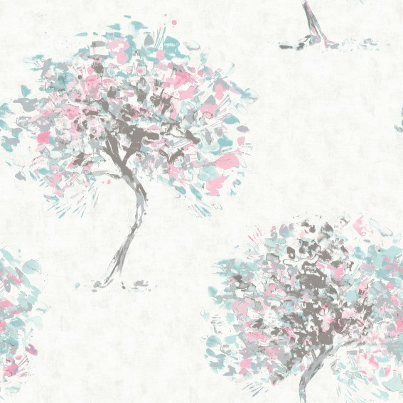 Holden Kaleidoscope | 90652 | papier peint intissé nature | 0.53 m x 10.05 m | blanc