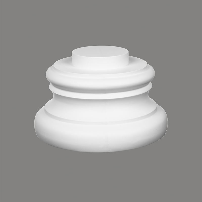 Mardom Vollsäulen Fußteil C5002-4W Profoam 310 x 310 x 160 mm Weiß