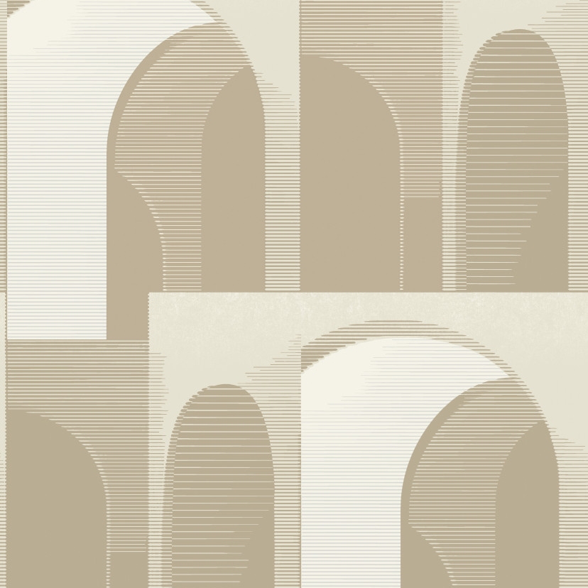 Grandeco | Ciara | A63302 | Intissé Papier peint | Vintage | 10.05 x 0.53 m | Écru