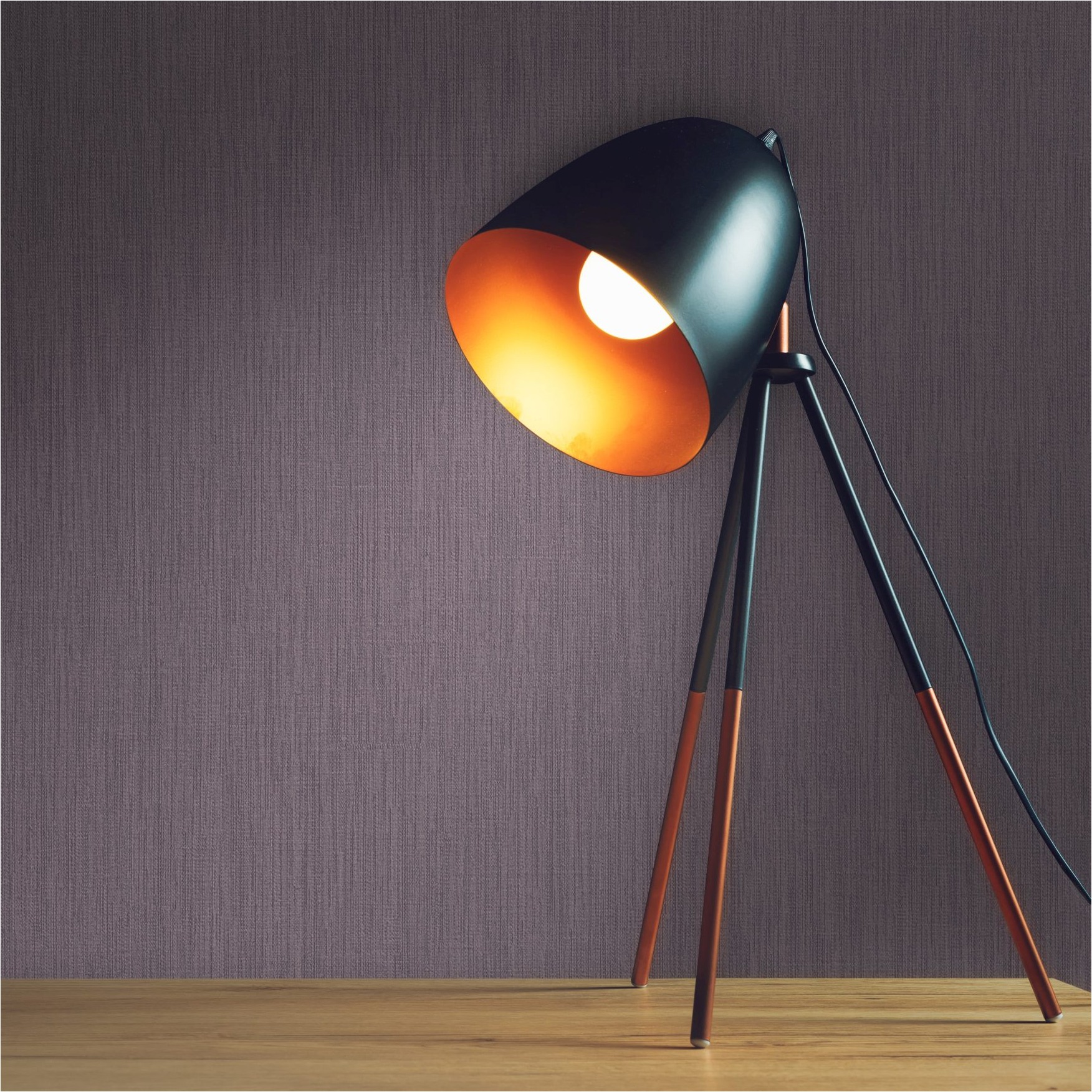Tapete einfarbig M1-No.11976 | Vliestapete Textilstruktur | Lila | Wohnzimmer | Schlafzimmer