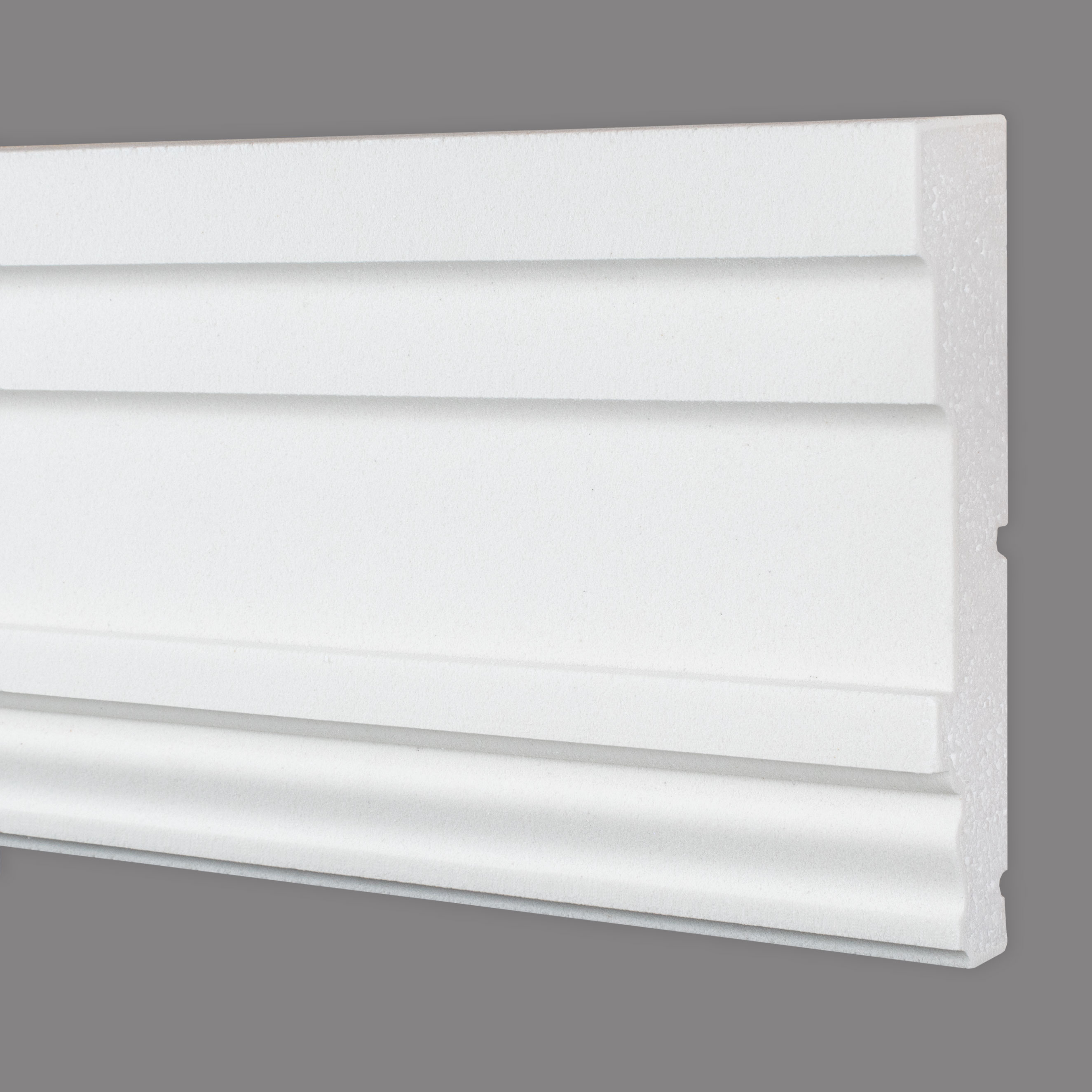 Wiesemann | Fassadenprofil "FP62-b" | Fassadenstuck | 52 x 213 x 2000 mm | Polystyrol | Beschichtet