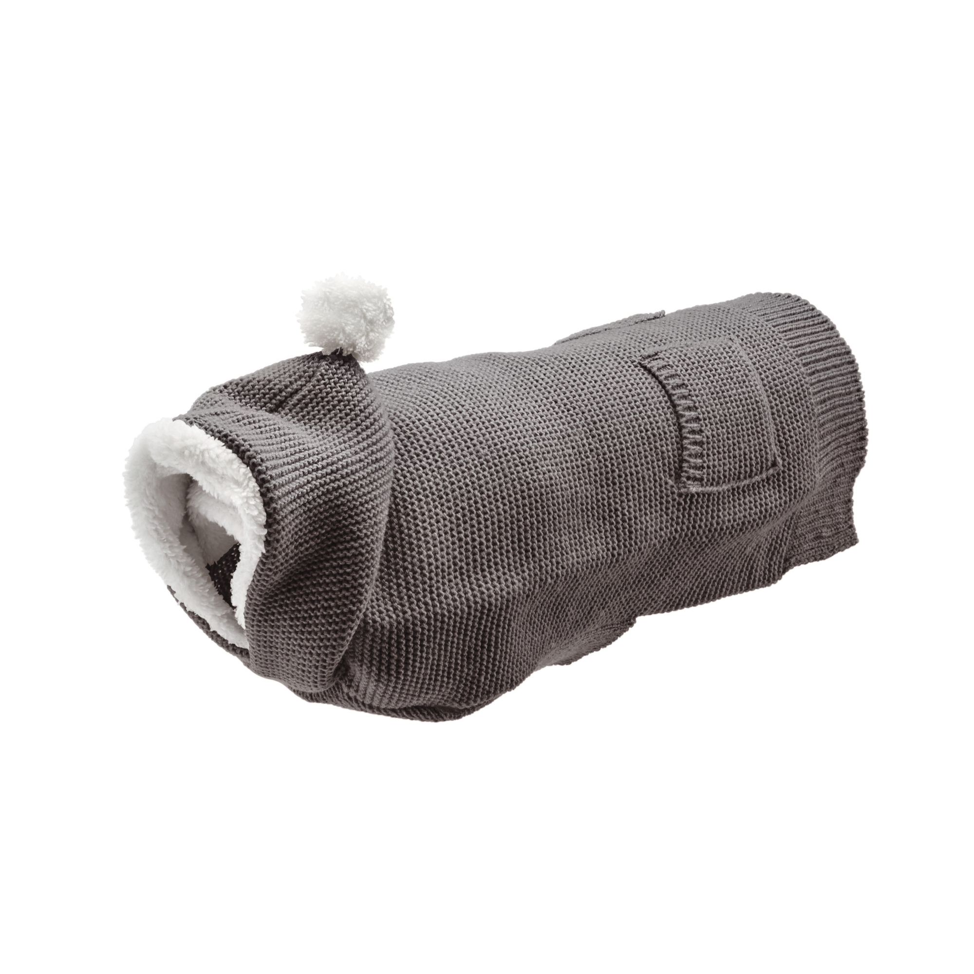 HUNTER | Hundepullover | Rögla | versch. Farben u. Größen | mit Plüschkapuze | Warm | Angenehm weich