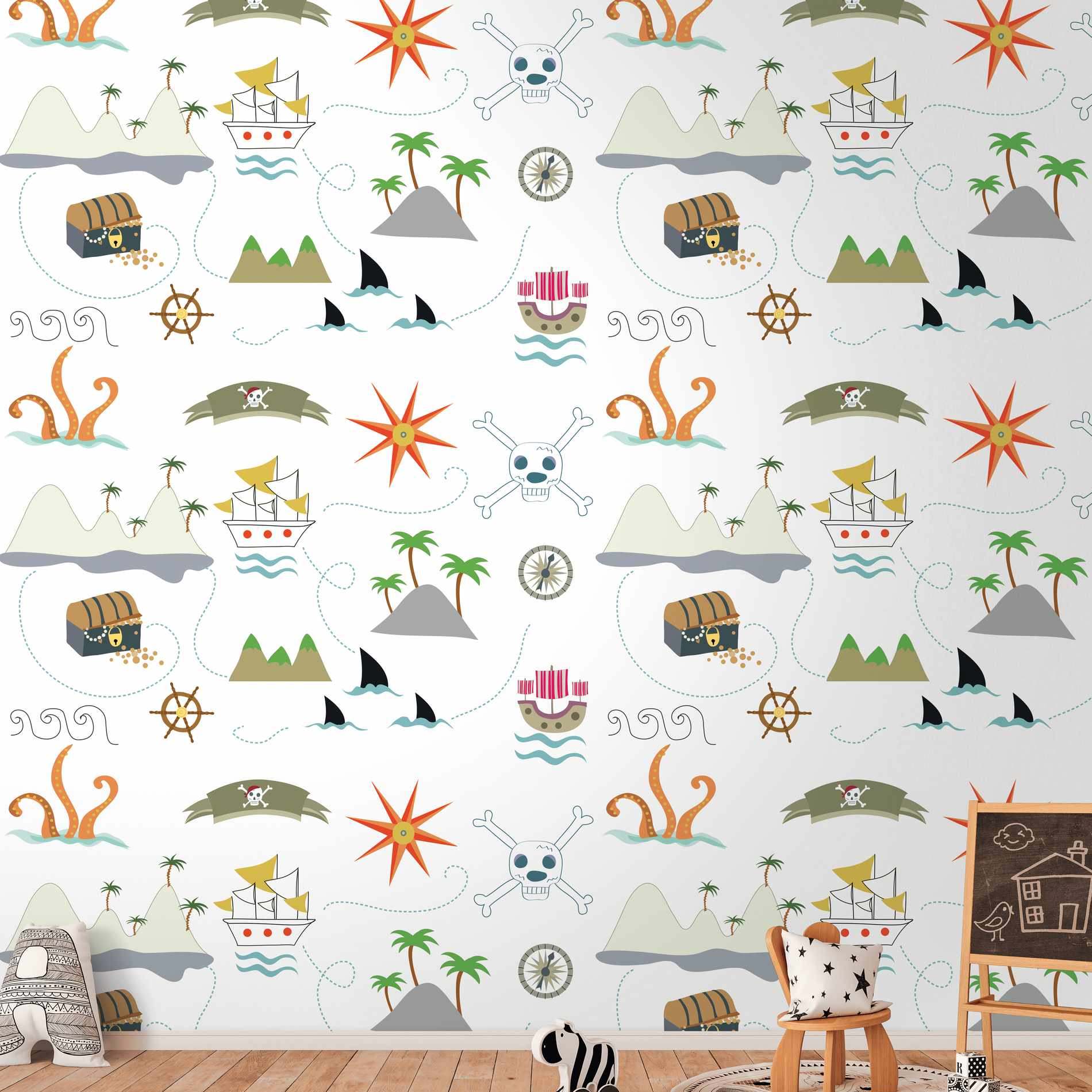 A.S. Creation Papiers peints photo The Wall II 391921 Un motif par rouleau Chambre Enfant coloré