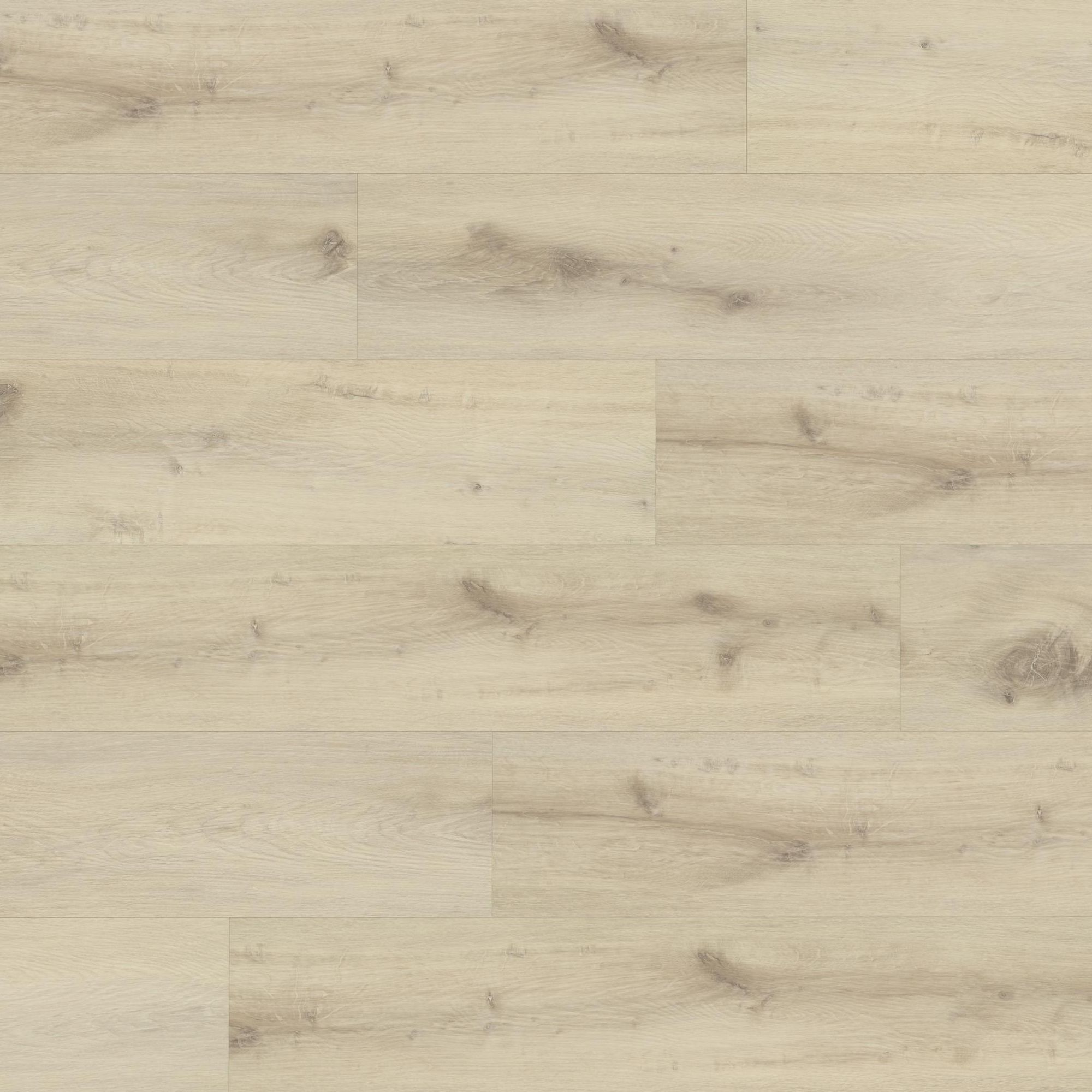 Suelo vinílico rígido, suelo de diseño, 5,2/0,3 x 228 x 1220 mm, vinilo clic, aspecto madera, roble marrón claro, NKL23/33