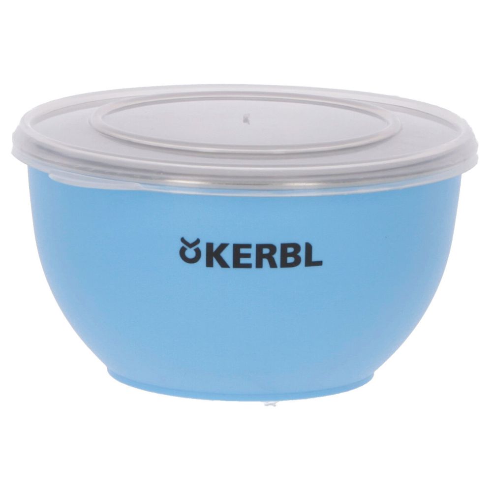 Edelstahlnapf Set | mit Deckel | blau | 550ml/900ml/1200ml