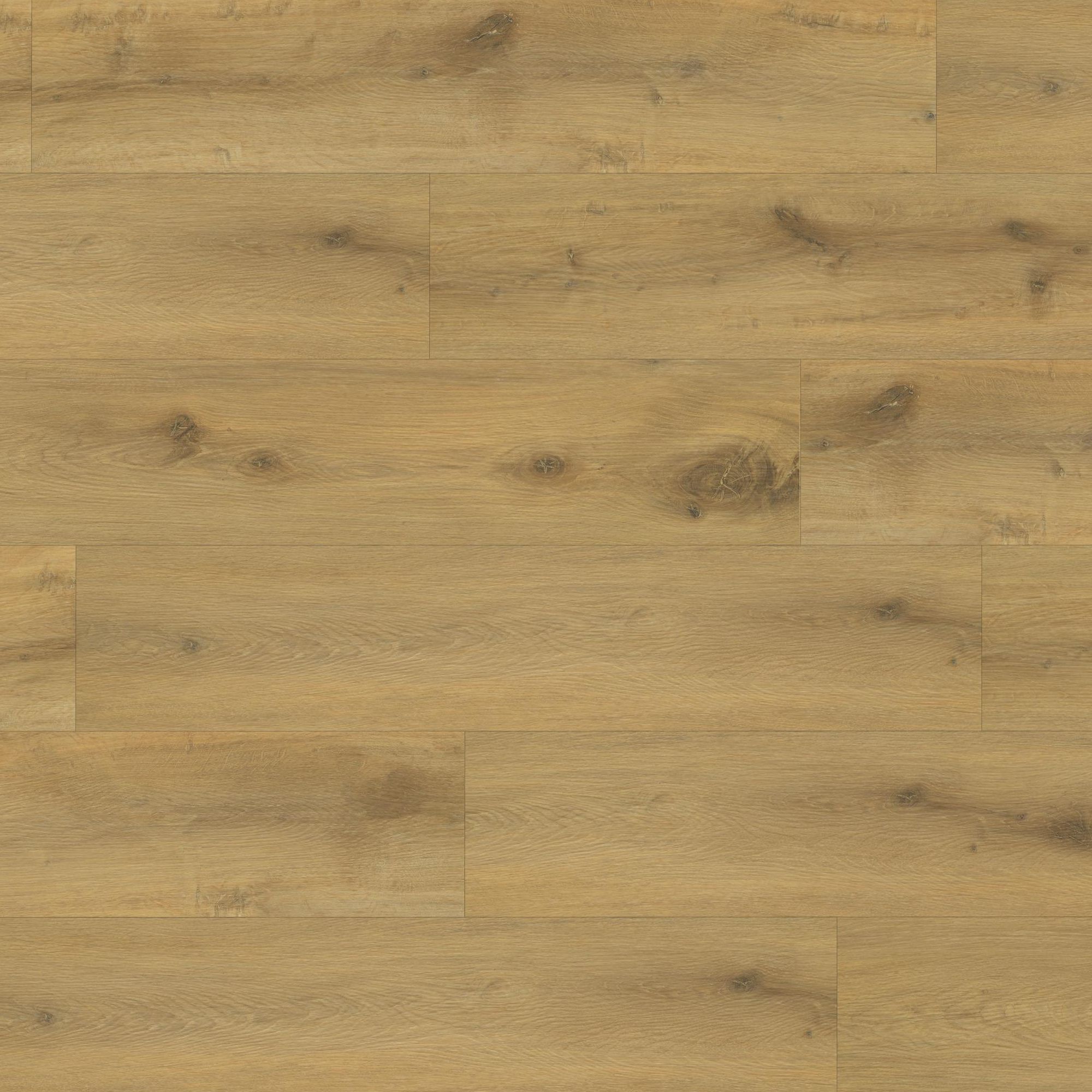 Suelo vinílico rígido, suelo de diseño, 5,2/0,3 x 228 x 1220 mm, vinilo clic, aspecto madera, marrón roble, NKL23/33