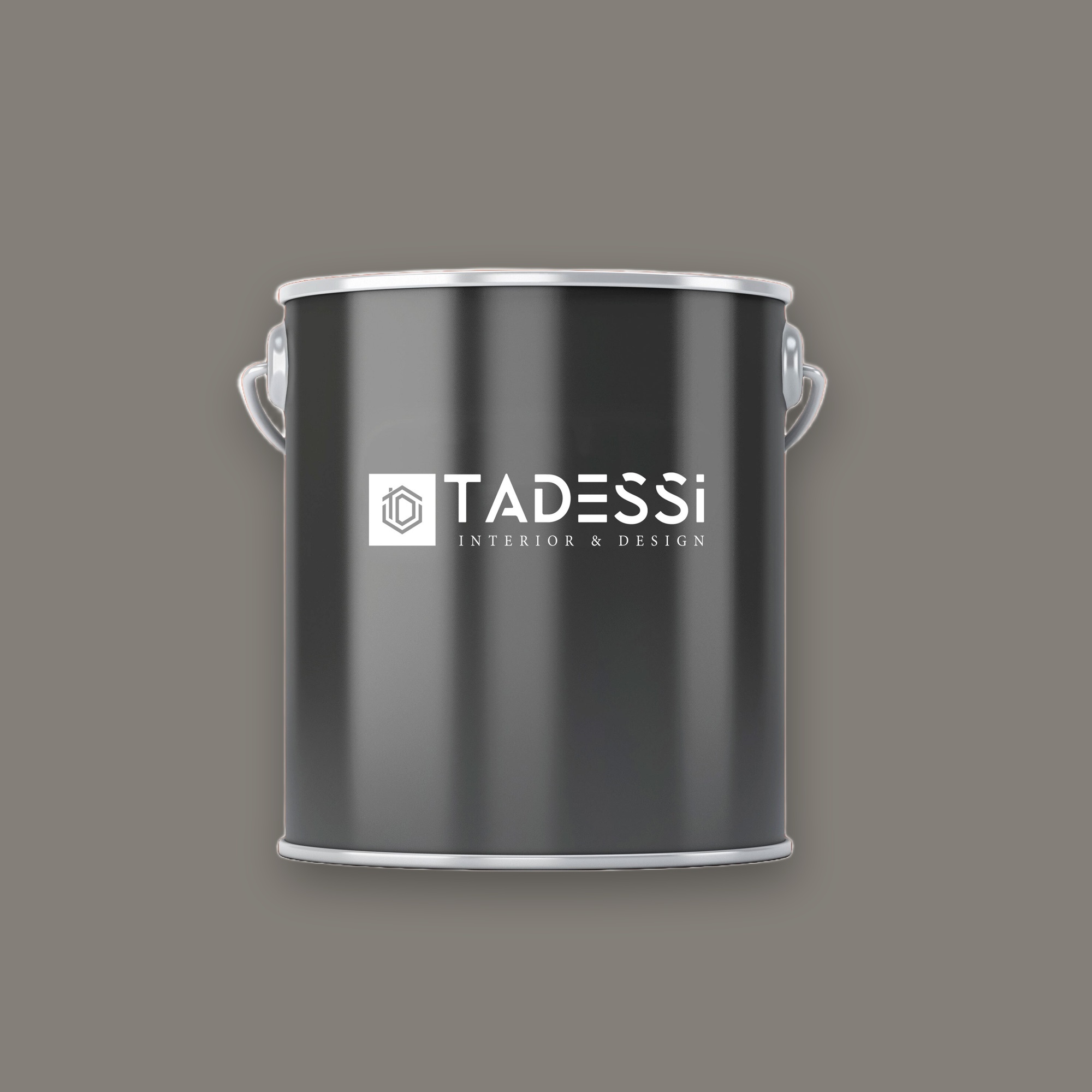 TADESSI Wall Select - Wandfarbe Grau  - Sandstein -  Hochwertige Innenfarbe  -  Intensive Farbkraft