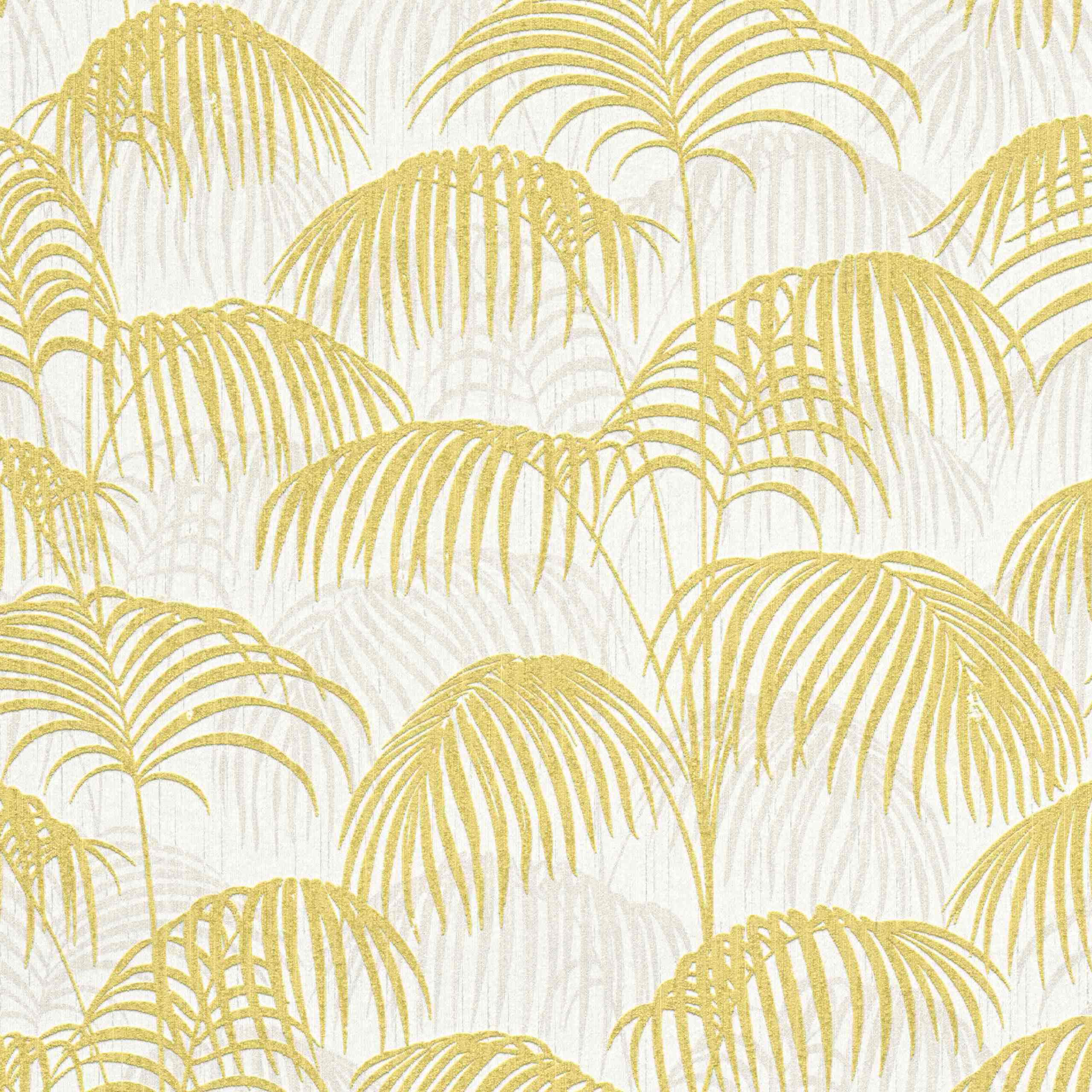 A.S. Creation | AP Tessuto II | 961982 | Vliestapete | Vintage | Retro | 0.53 x 10.05 m | Gelb