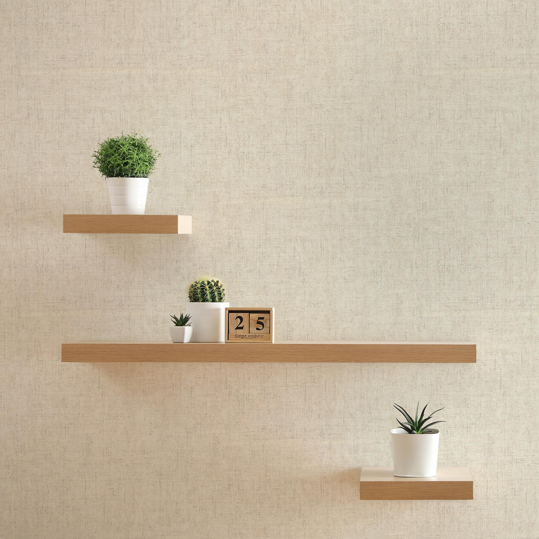 Tapete Uni M1-No.950 | Vliestapete | Creme | Unitapete | Einfarbig