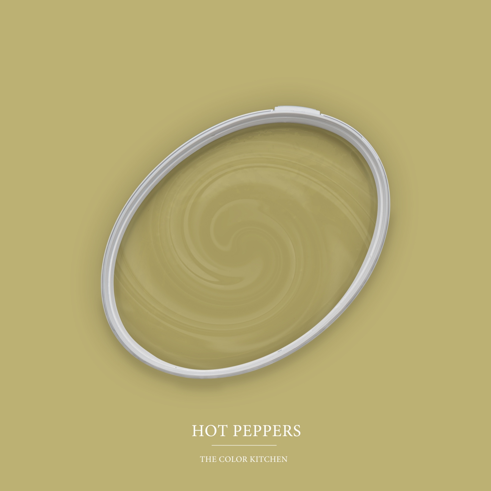 Wandfarbe Grün matt | The Color Kitchen Hot Peppers | Exklusive Innendispersion Hohe Farbintensität