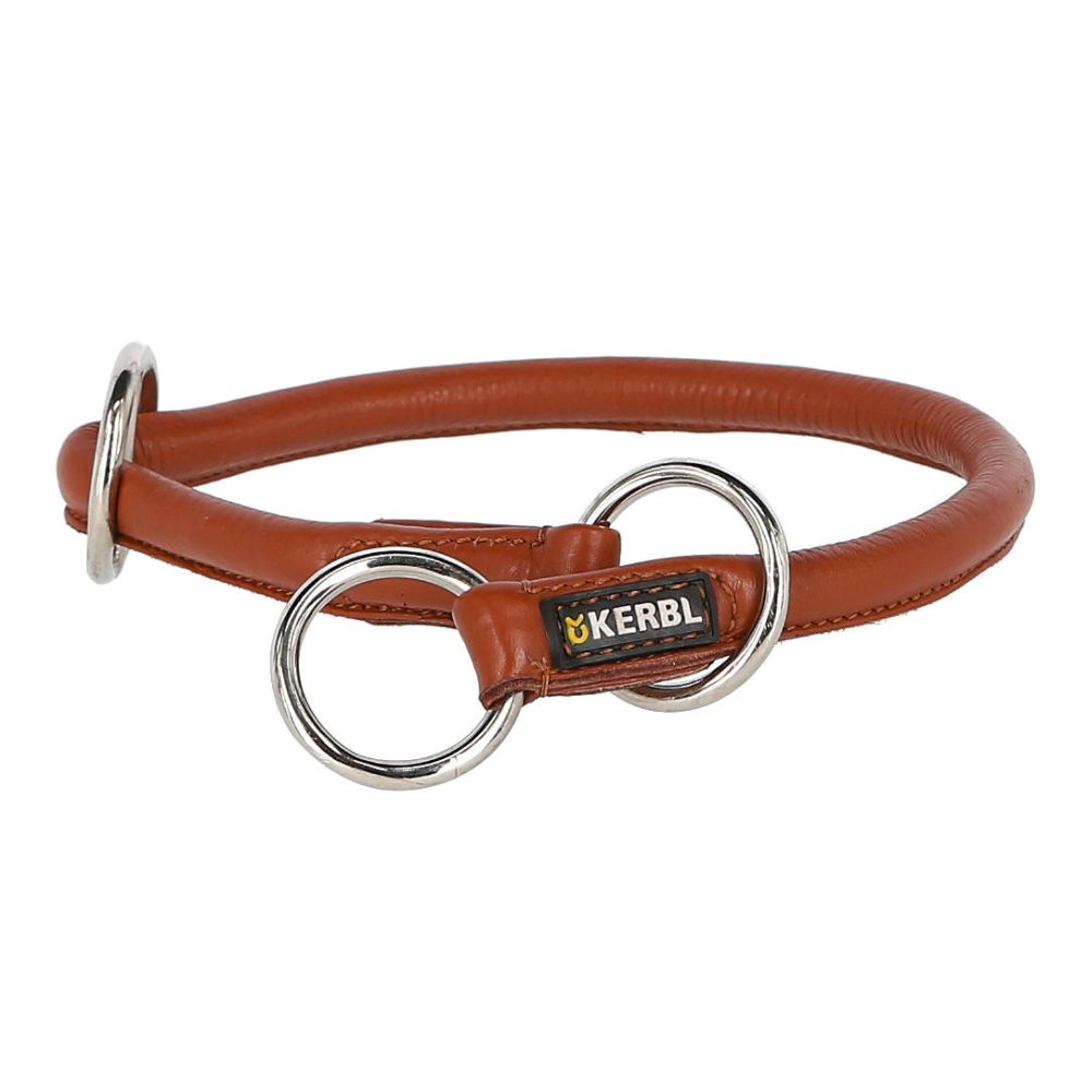 Hundehalsband | Rundleder-Halsband Roma | mit Stopper | versch. Modelle