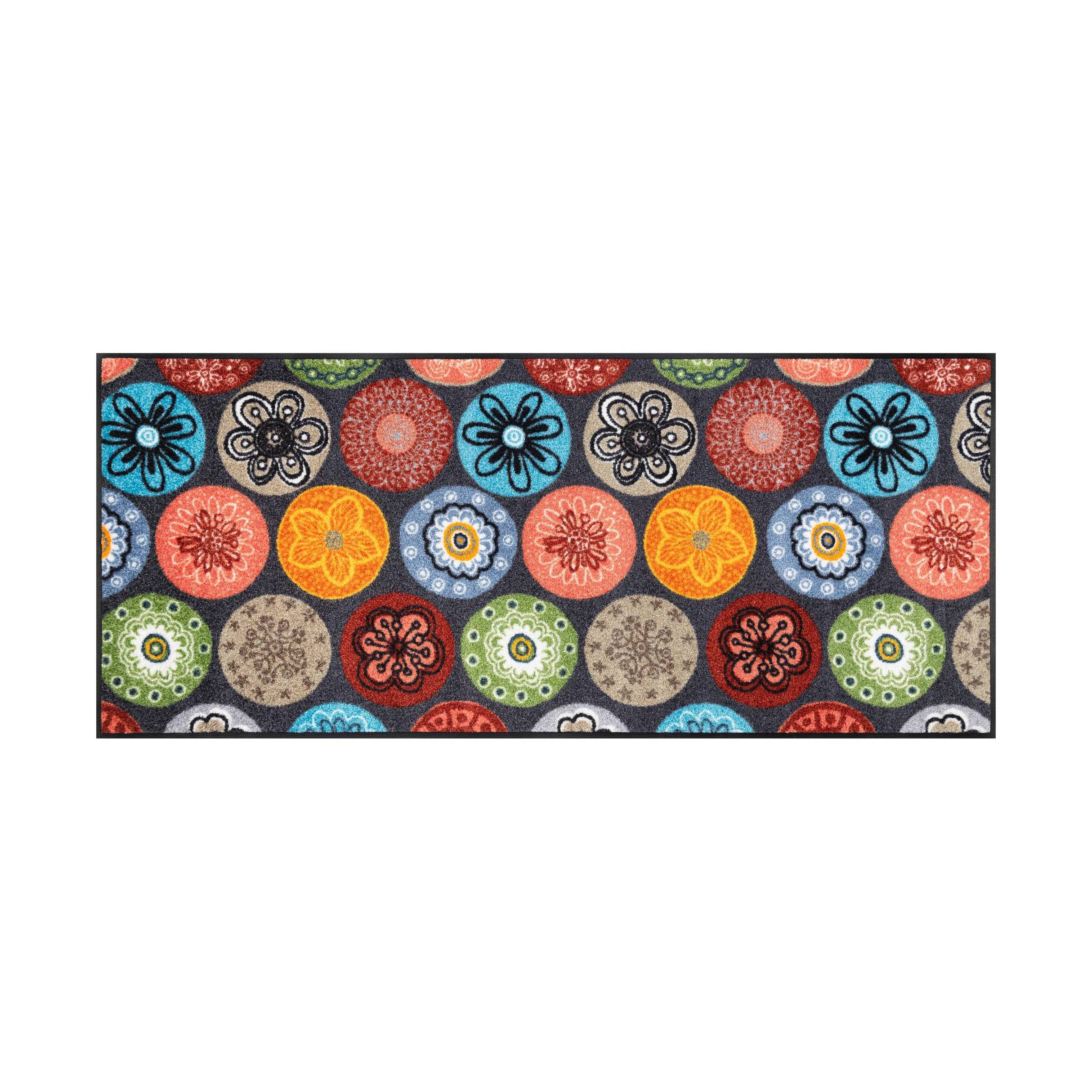 Fußmatte Meeresgarten Schmutzfangmatte waschbar verschiedene Größen Floornovo Trend Design