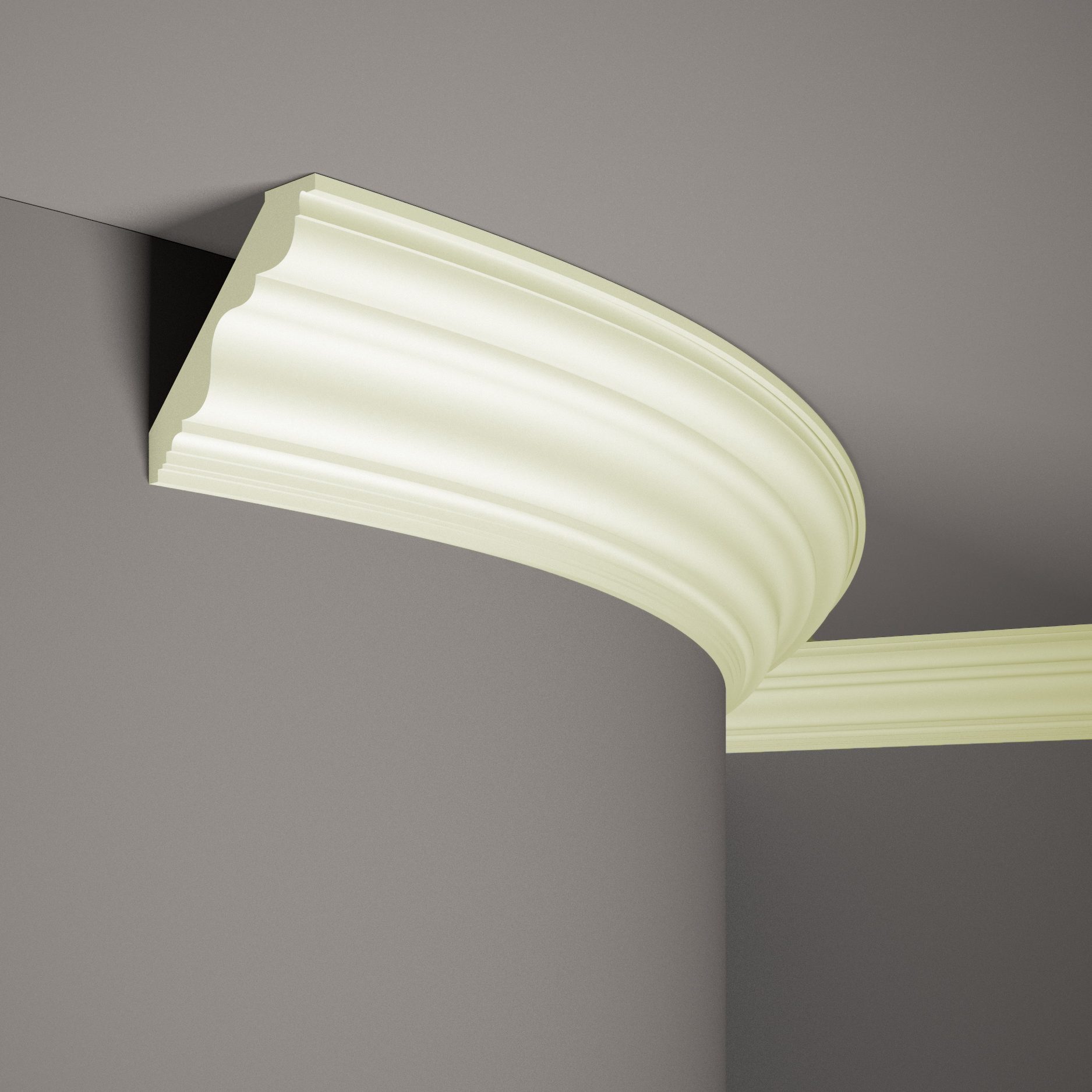 Mardom Moulure flexible MDB108F Profoam 100 x 100 x 2000 mm Blanc Corniche souple