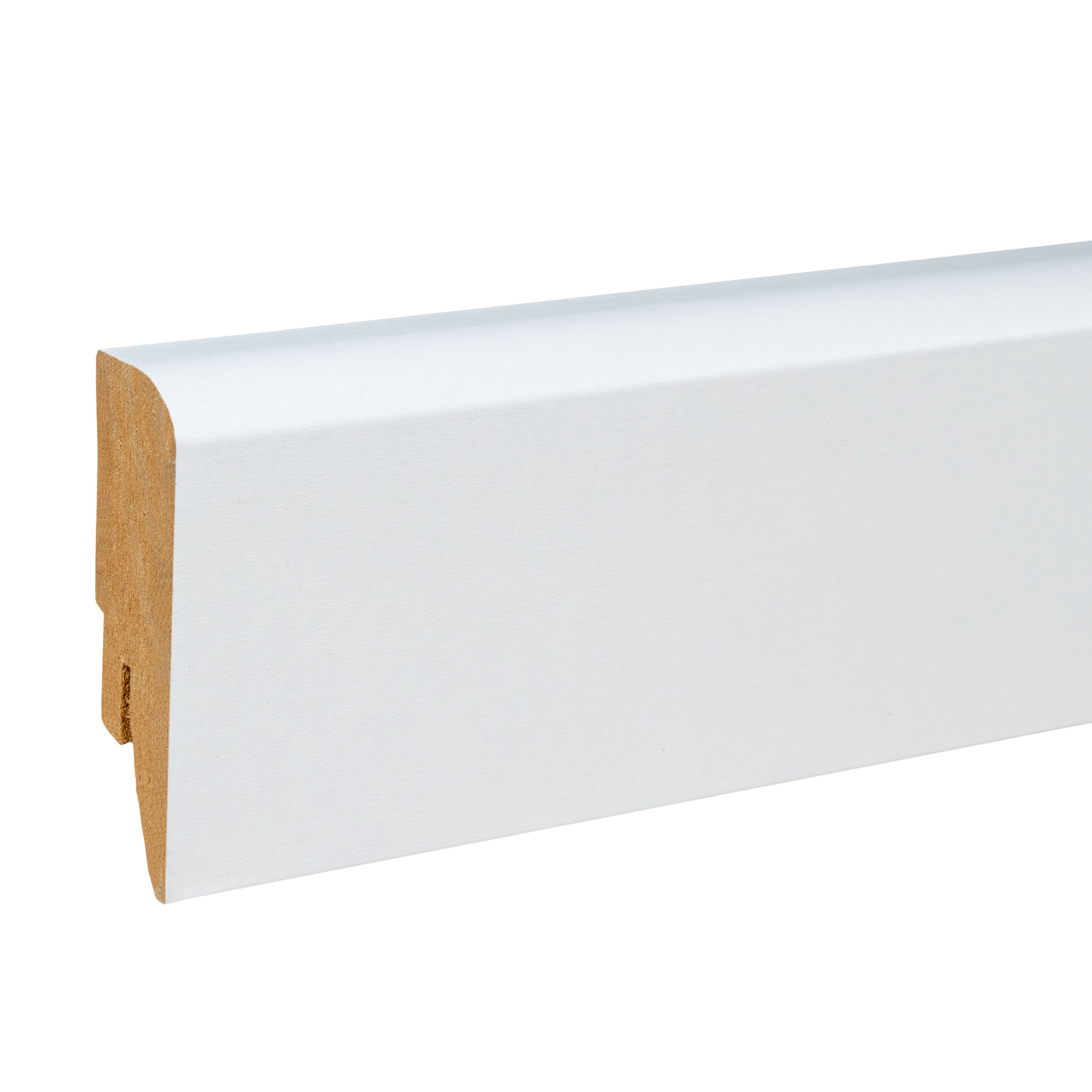 Kosche | Plinthe | Alba-1 | 72040 | 16 x 58 x 2500 mm | Plinthe | Plinthe de sol | Blanc