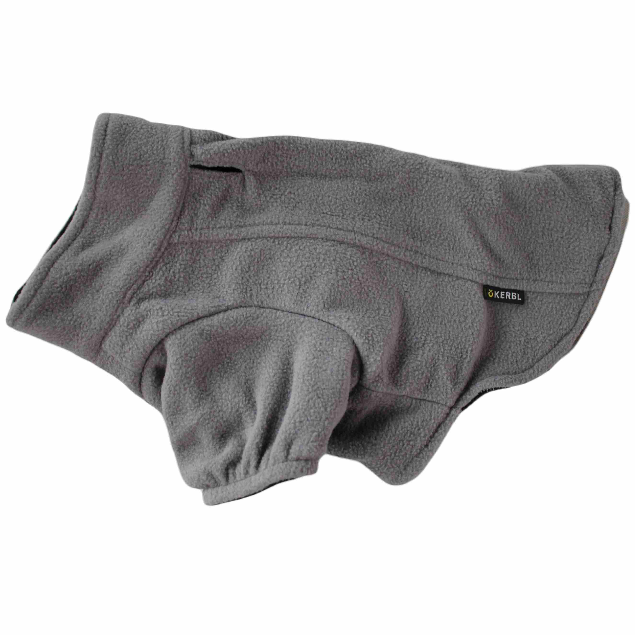 Fleecemantel Bern | Grau | versch. Größen | Fleece | Hundebekleidung | Klettverschluss