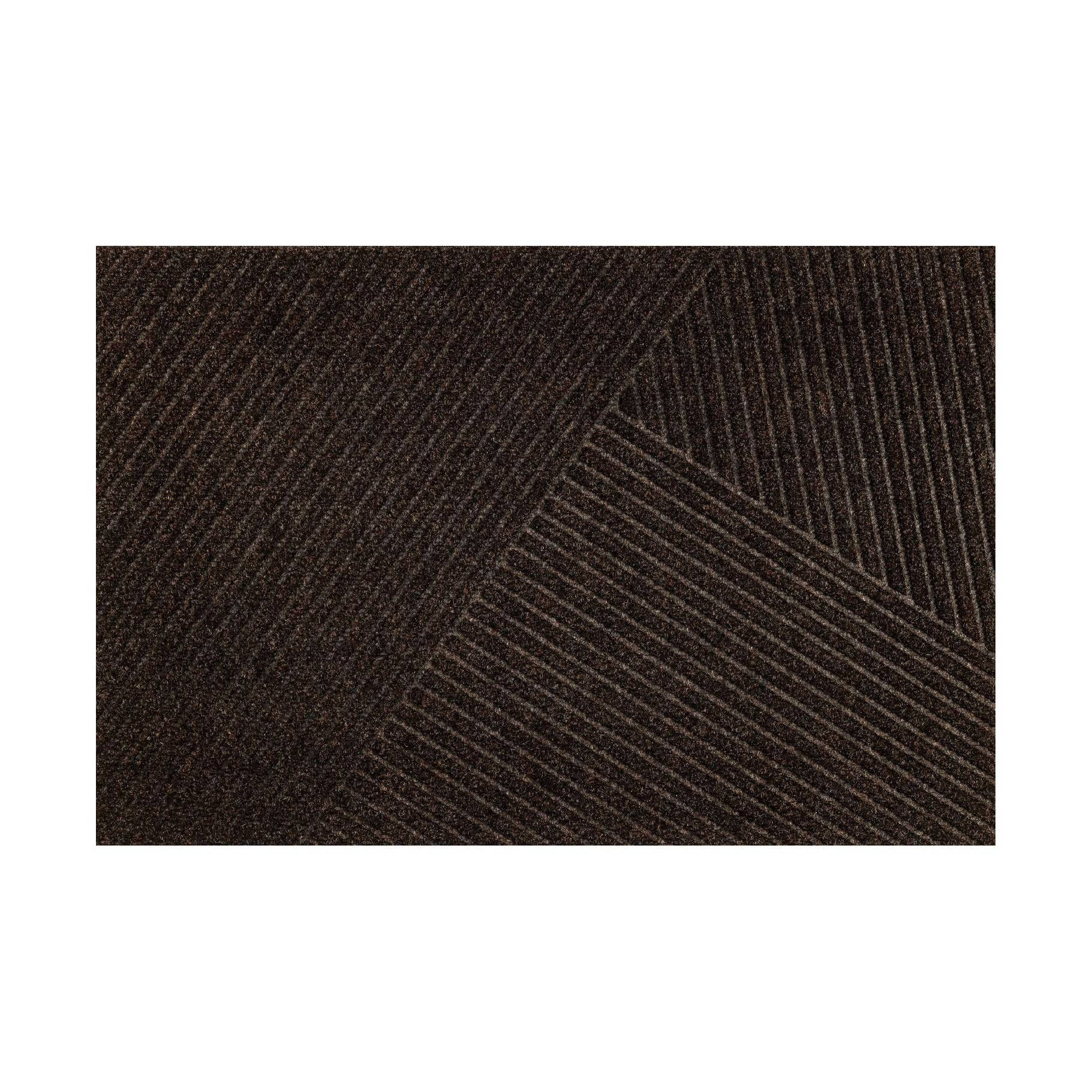Fußmatte Linien Eleganz 90 x 60 cm Schmutzfangmatte waschbar Floornovo Minimal Design