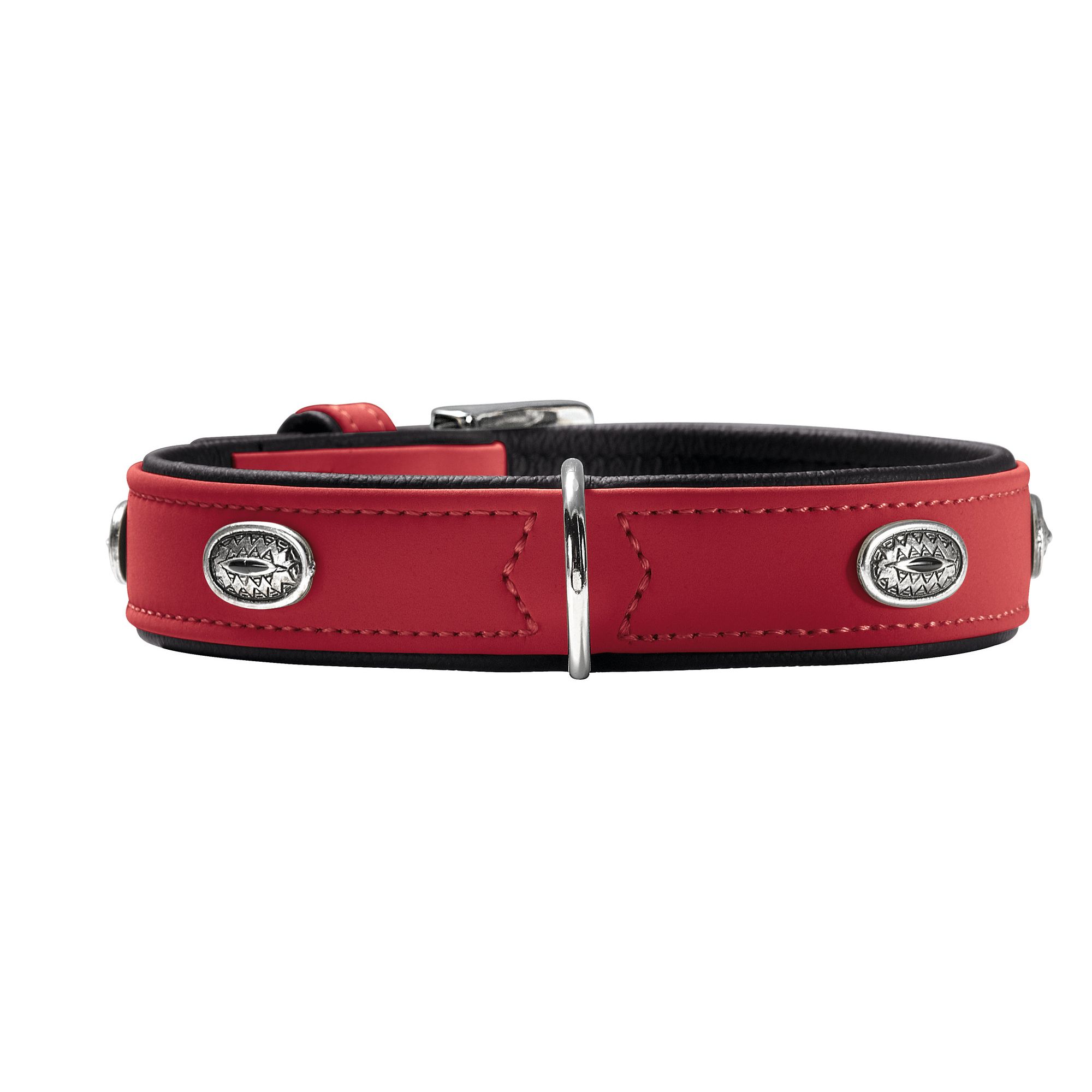 Hunter | Hundehalsband | Softie Stone | Lederhalsband | Kunstleder | versch. Farben und Größen