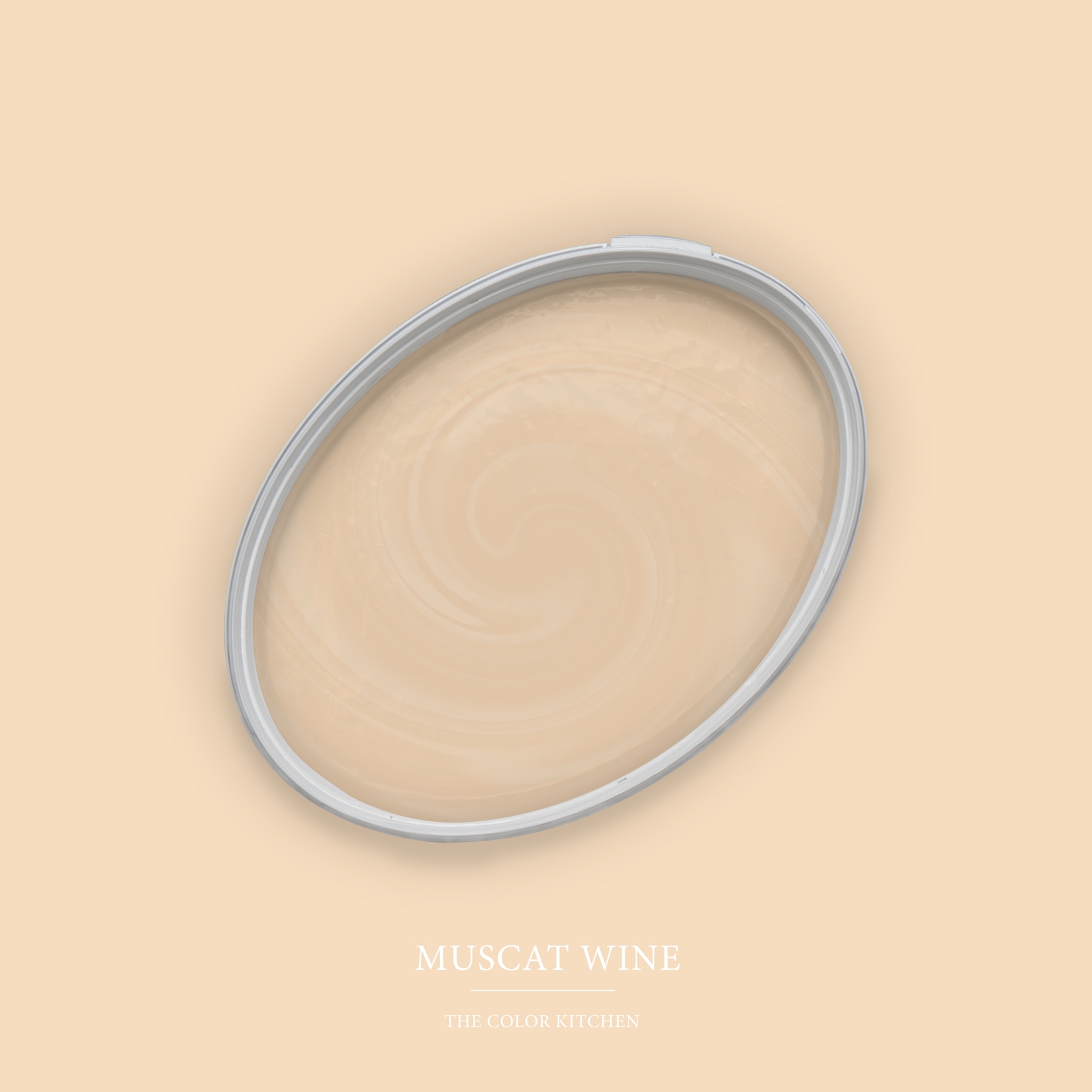 Wandfarbe Beige matt | The Color Kitchen Muscat Wine | Exklusive Innendispersion Hohe Farbintensität