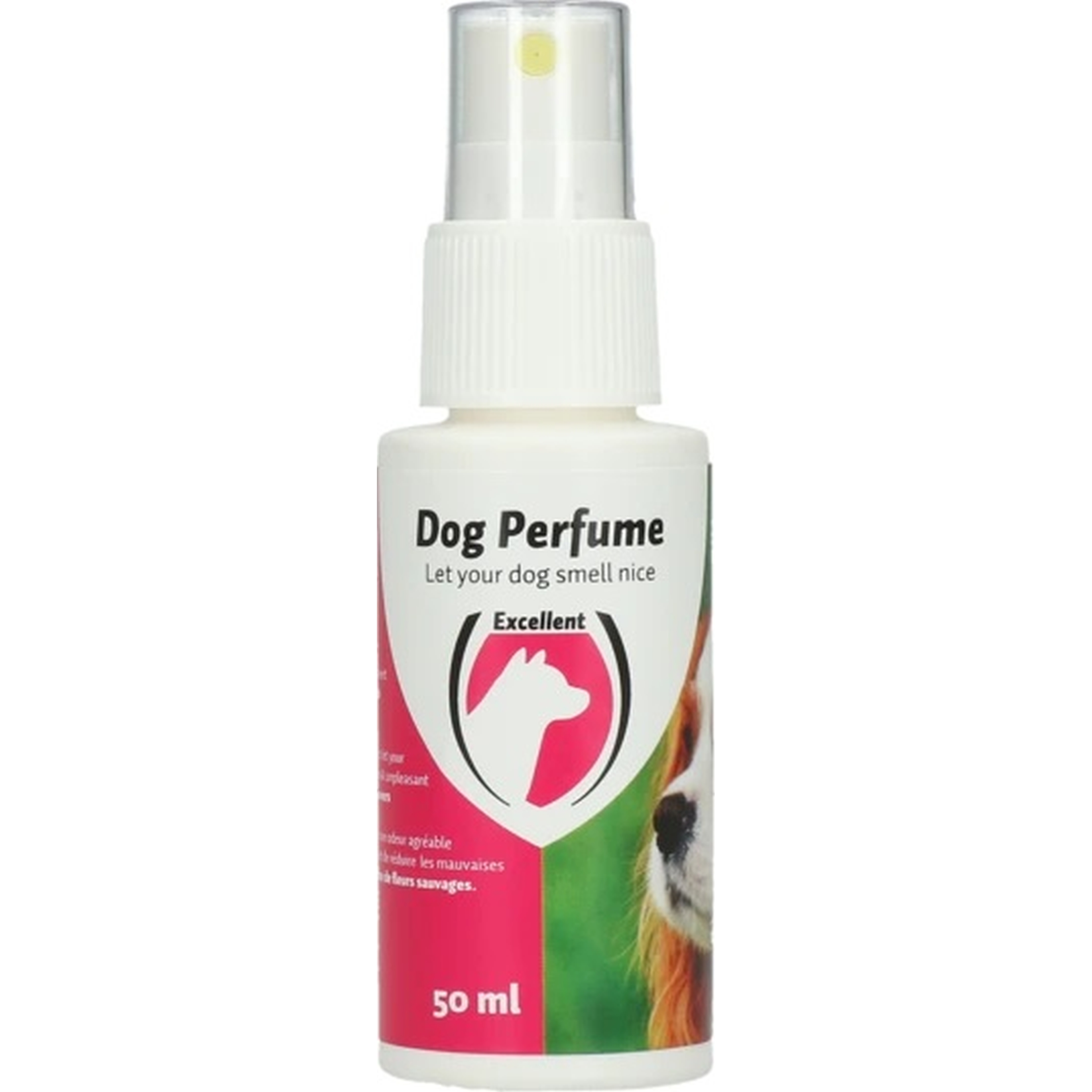 Hundepflege | Parfüm | Wildblumen | überdeckt Gerüche | Haut & Fellpflege | Weiß