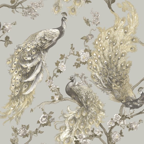 Holden Kaleidoscope | 90673 | papier peint intissé animaux | 0.53 m x 10.05 m | jaune
