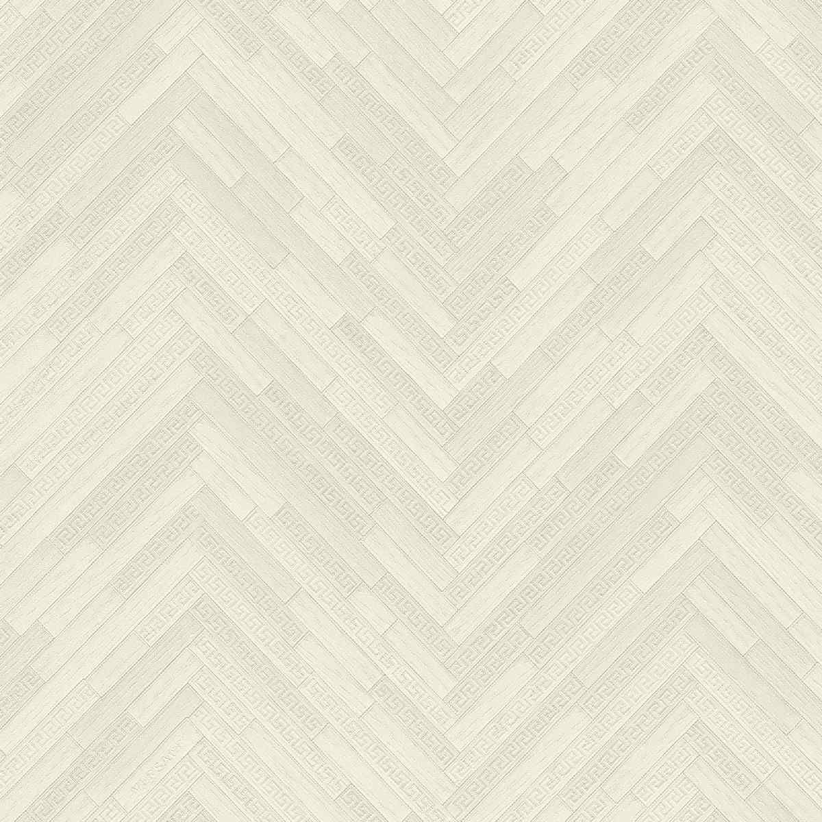 Design Tapete Versace 4 | No. 10201 | Vliestapete Holzoptik | 0.70 m x 10.05 m | Creme