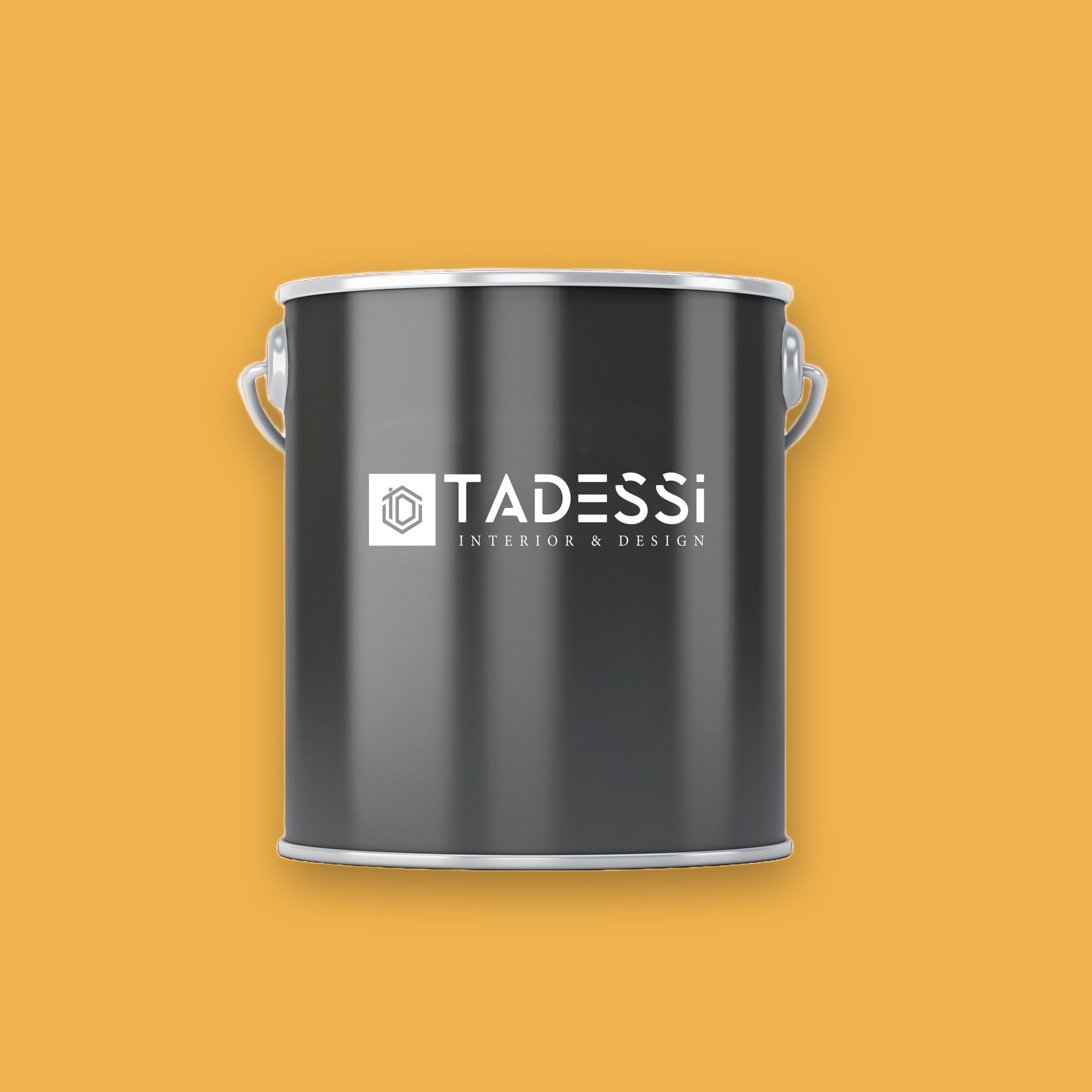 TADESSI Wall Select - Wandfarbe Gelb  - Senfgelb -  Hochwertige Innenfarbe  -  Intensive Farbkraft